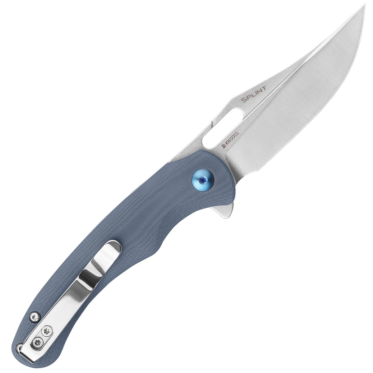 Nóż składany Oknife Splint Gray - stal nierdzewna N690