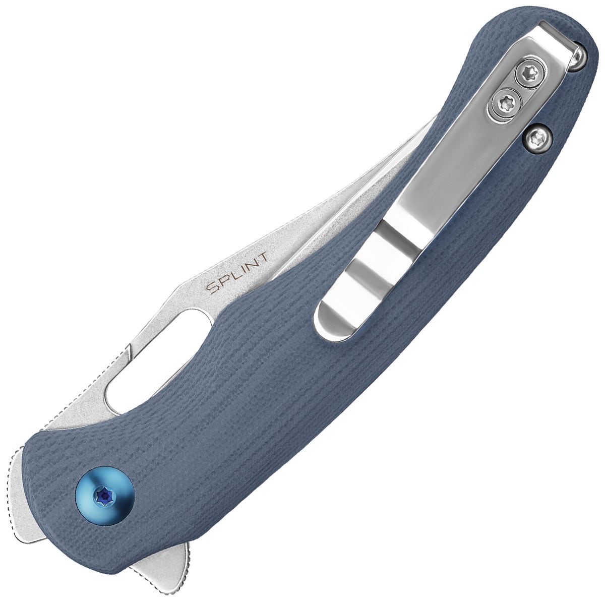 Nóż składany Oknife Splint Gray - stal nierdzewna N690
