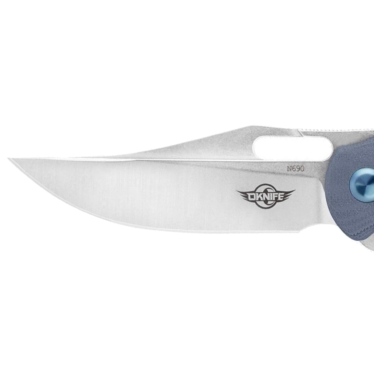 Nóż składany Oknife Splint Gray - stal nierdzewna N690