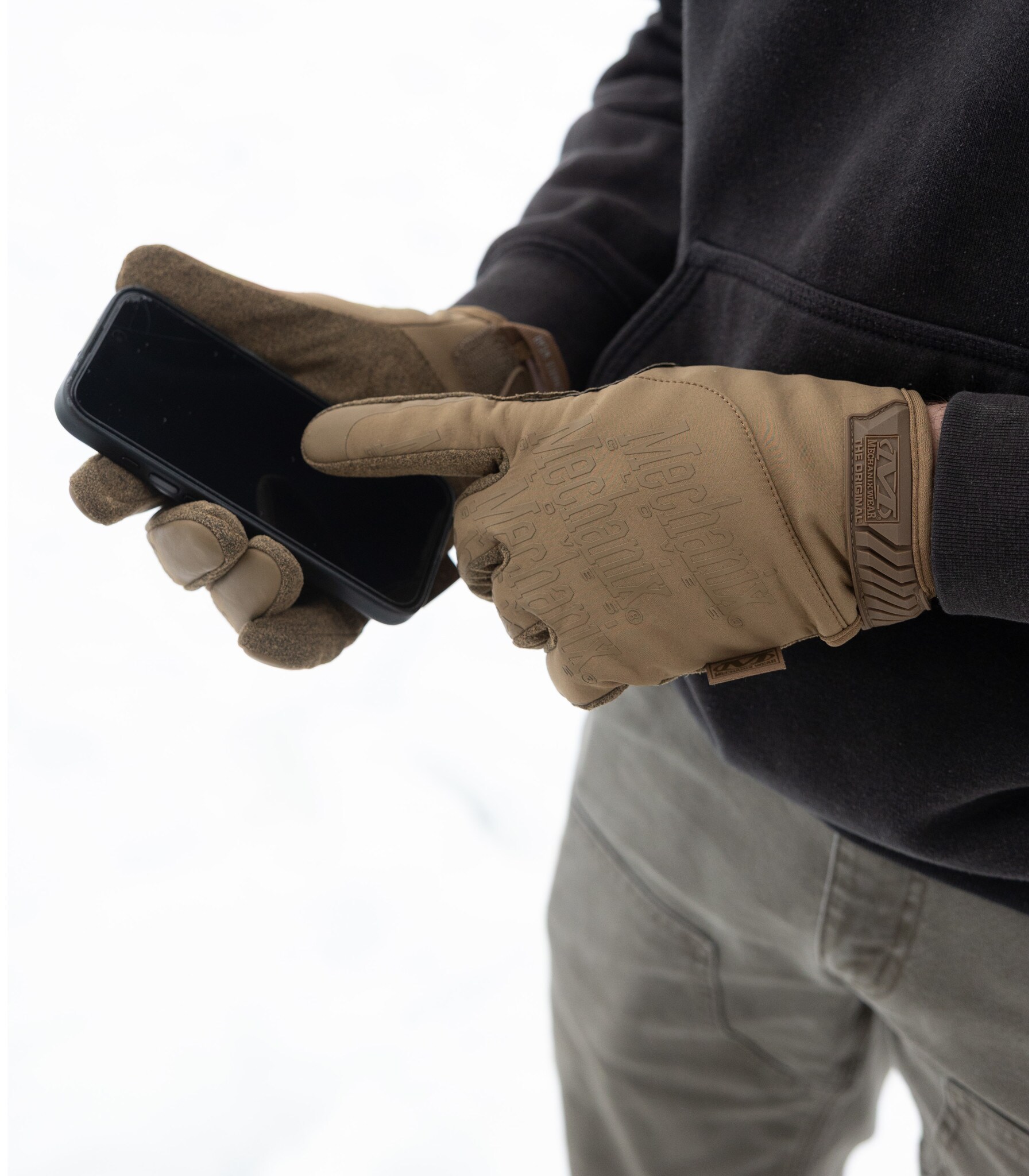 Rękawice taktyczne Mechanix Wear ColdWork Original - Coyote