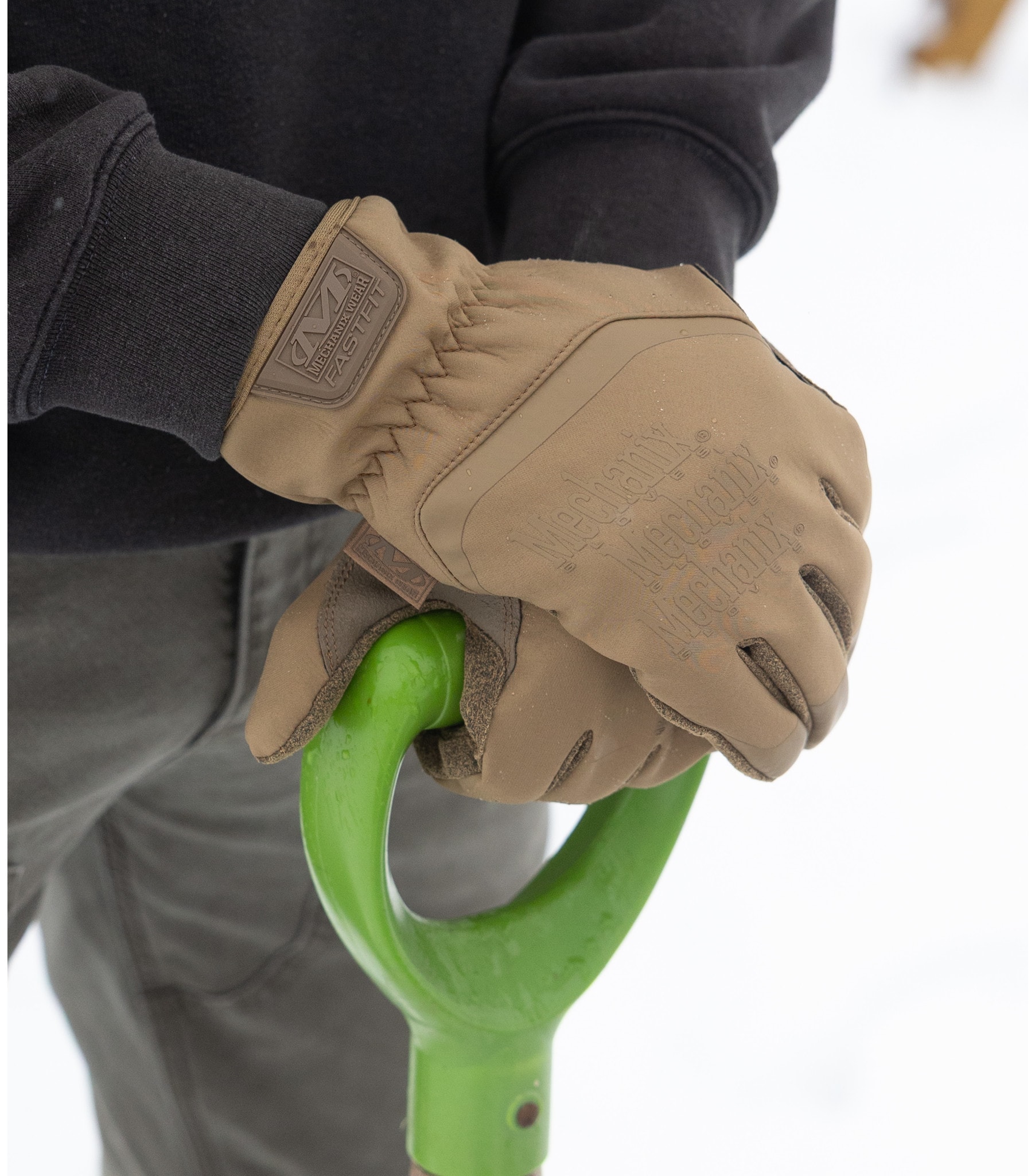 Rękawice taktyczne Mechanix Wear ColdWork FastFit - Coyote