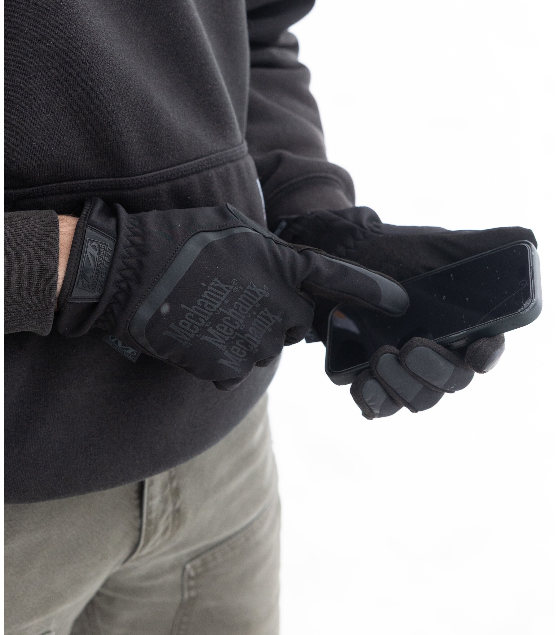 Rękawice taktyczne Mechanix Wear ColdWork FastFit - Covert