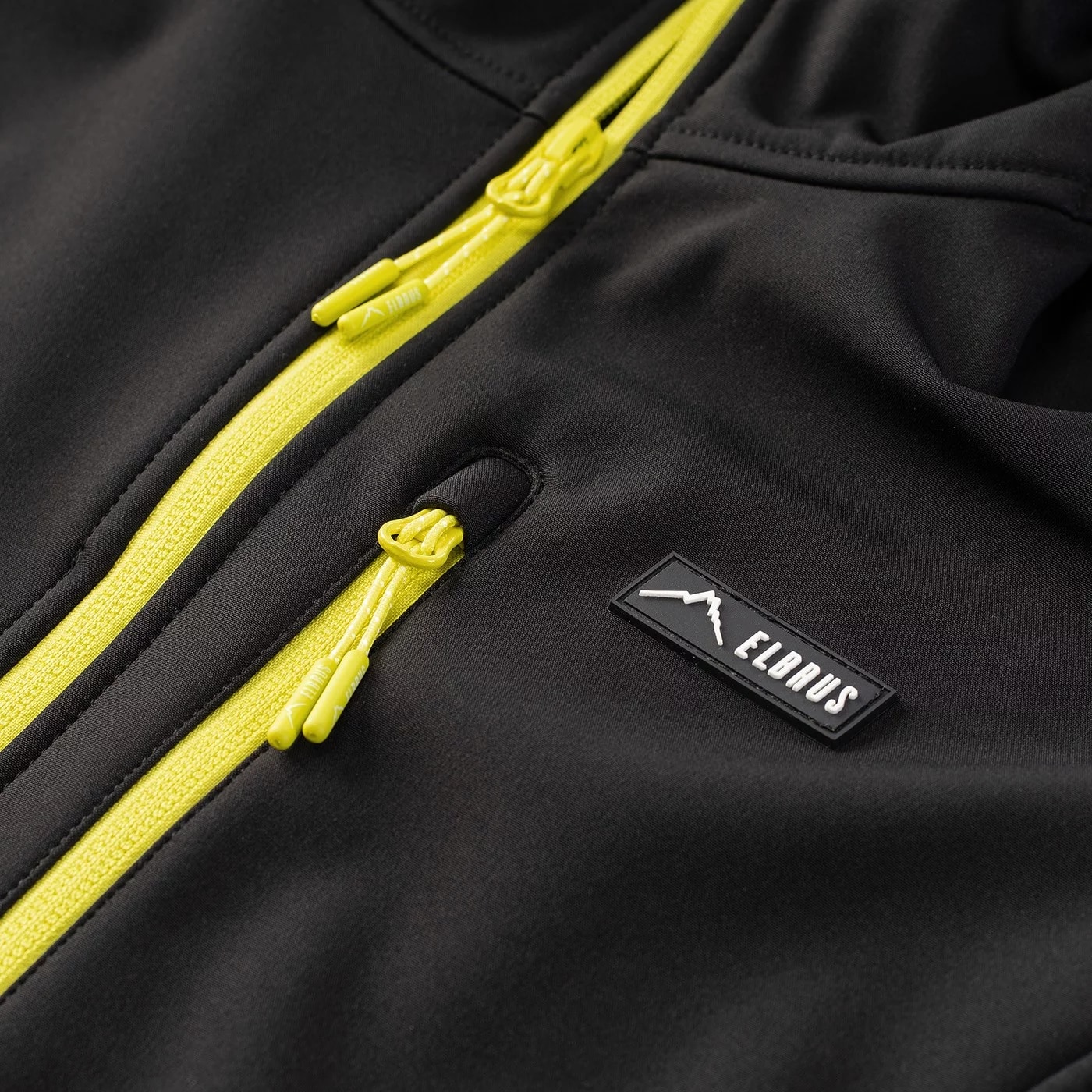 Kurtka Elbrus Iver II - Black/Yellow