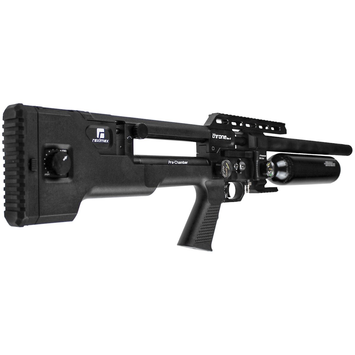 Пневматична гвинтівка Reximex Throne Gen 2 4,5 мм - Black