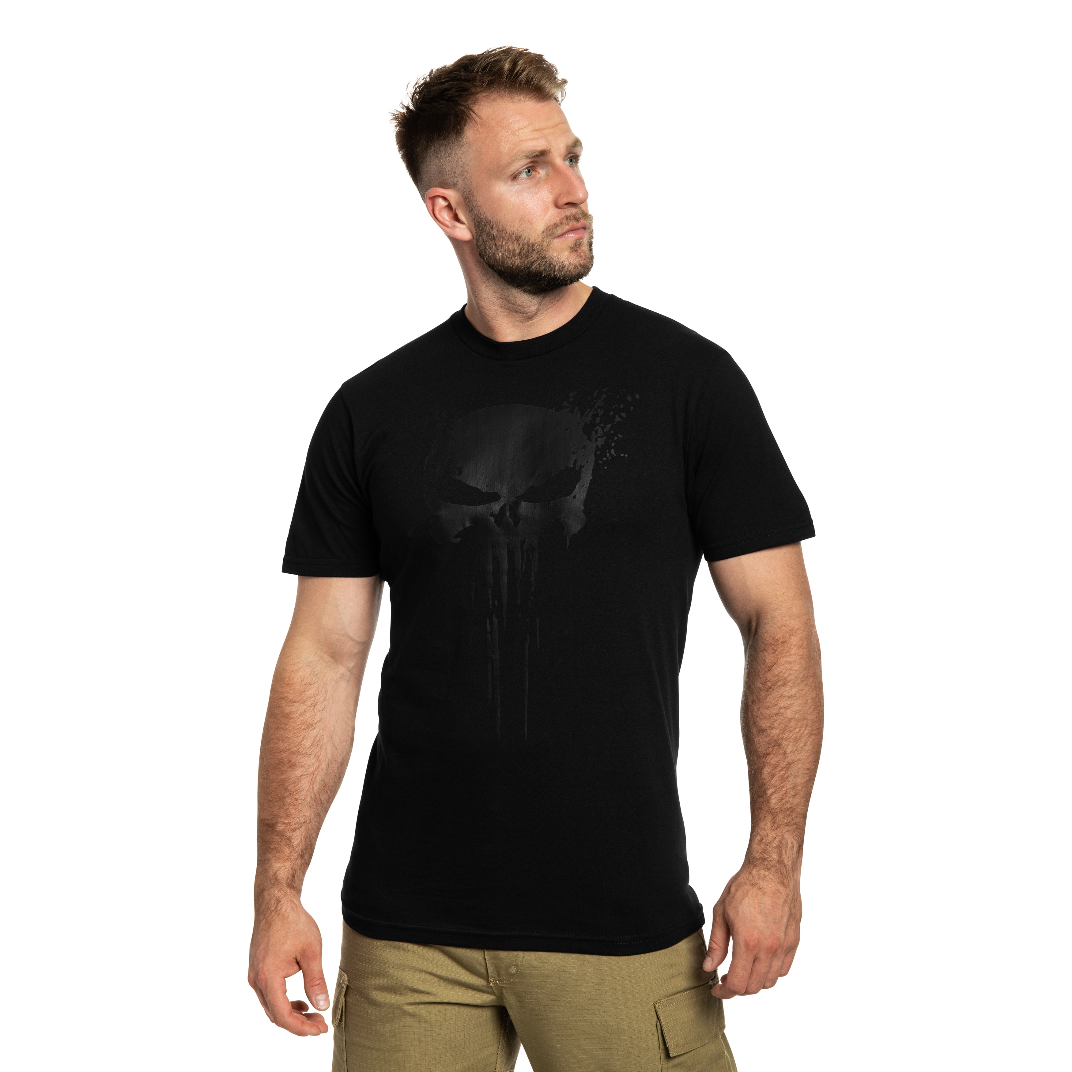 Koszulka T-Shirt TigerWood Black Punisher - Black