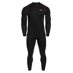 Bielizna termoaktywna Hi-Tec Sorin Set - Black/Merlot