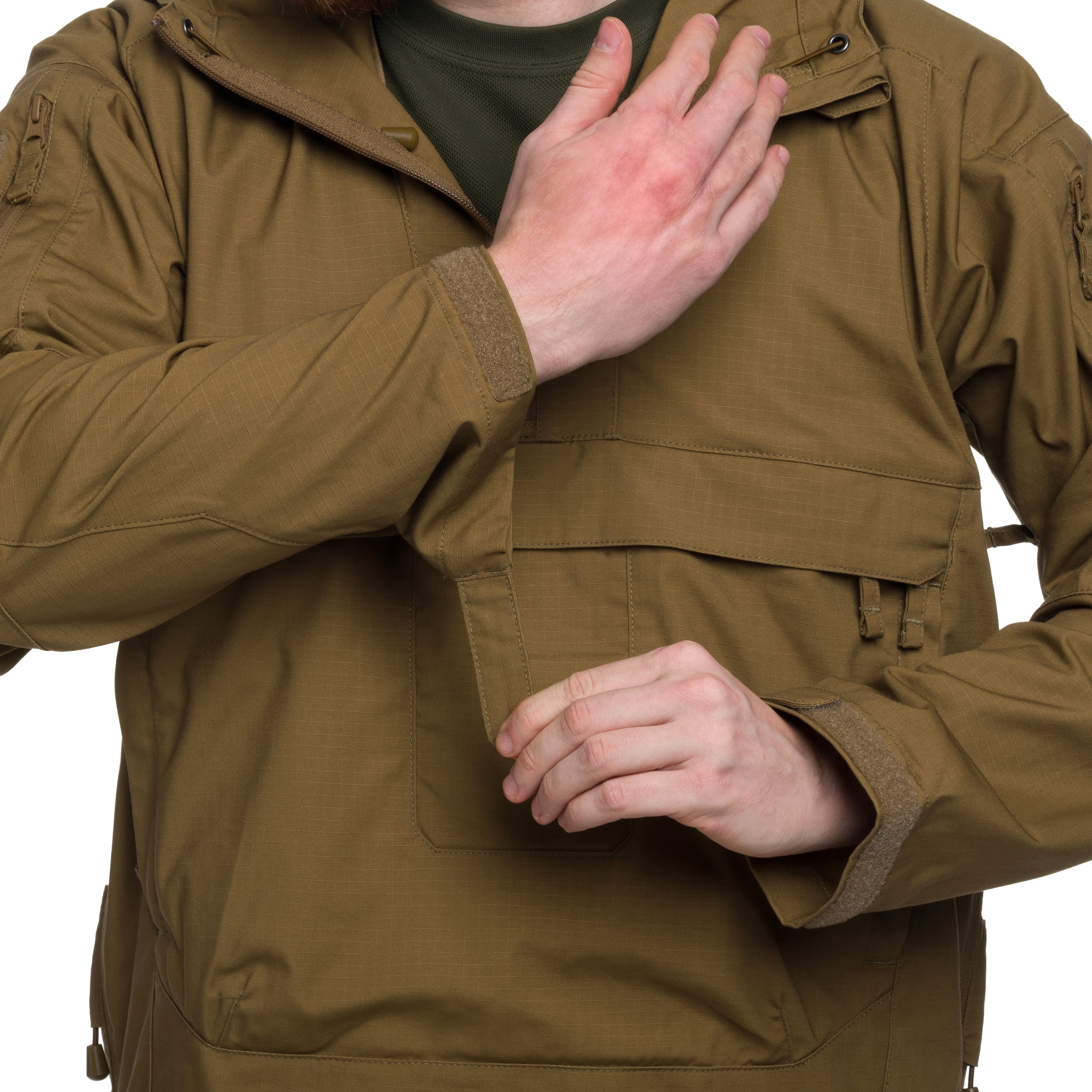 Kurtka Helikon-Tex Anorak Tracer PolyCotton Stretch Rip-Stop - Coyote