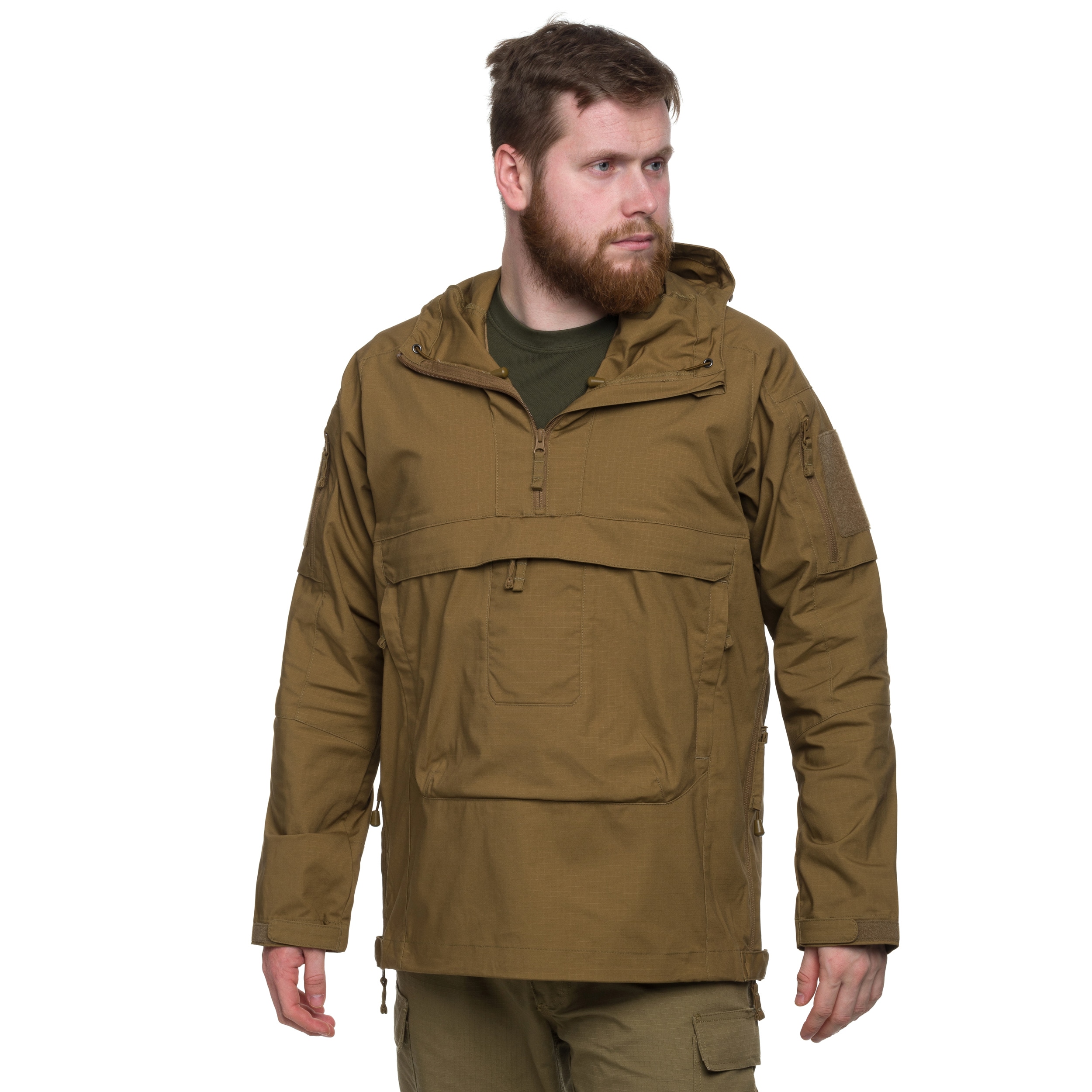 Kurtka Helikon-Tex Anorak Tracer PolyCotton Stretch Rip-Stop - Coyote