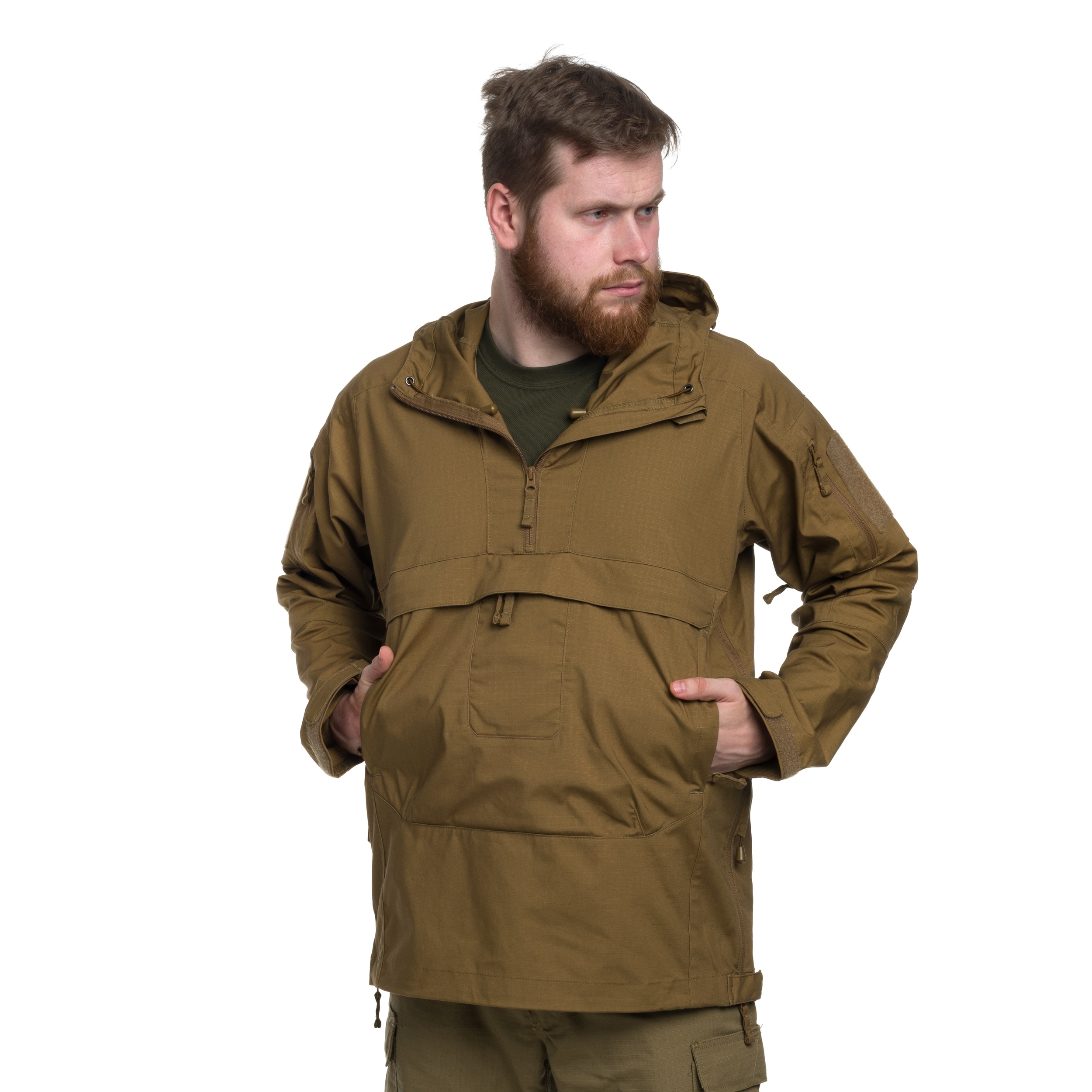 Kurtka Helikon-Tex Anorak Tracer PolyCotton Stretch Rip-Stop - Coyote