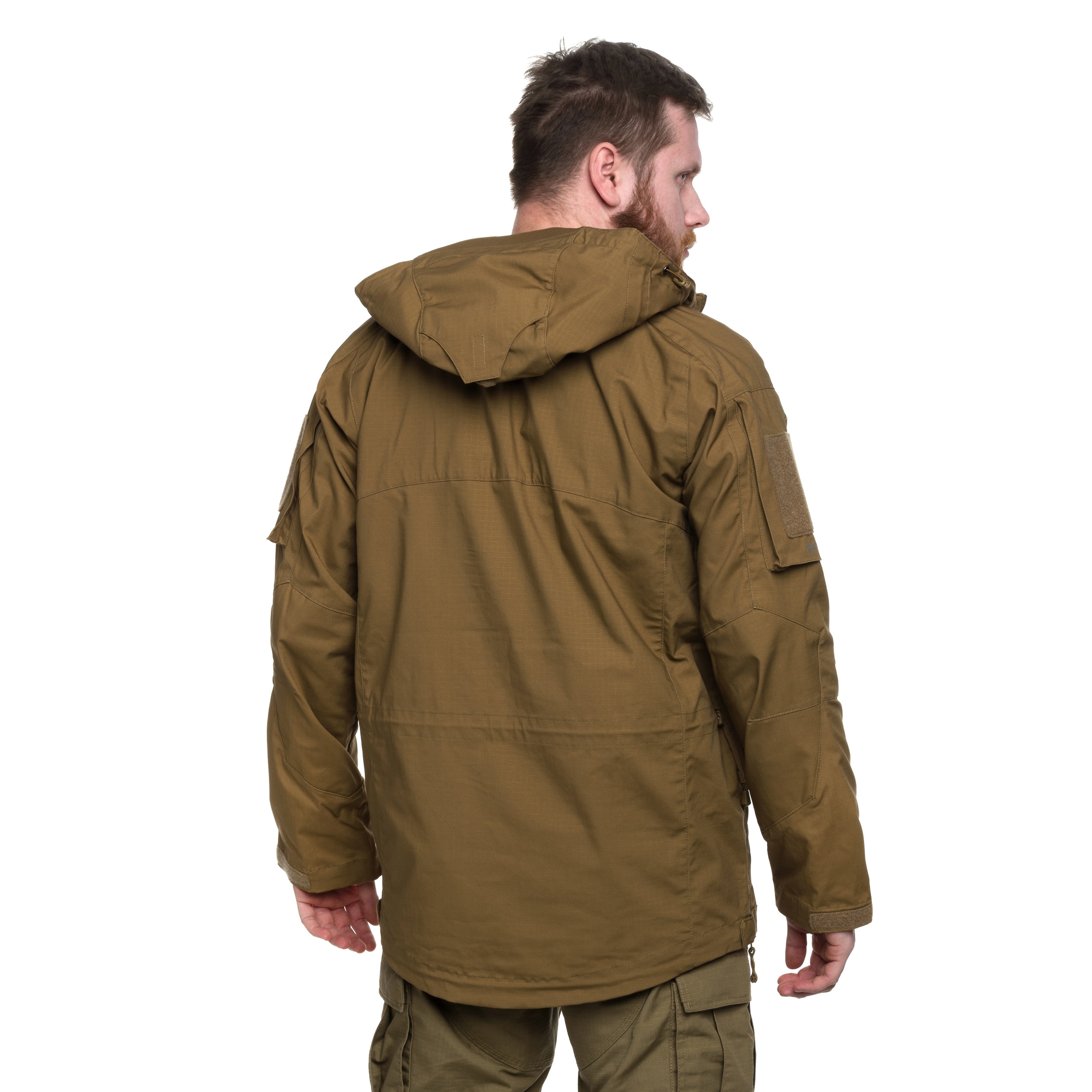 Kurtka Helikon-Tex Anorak Tracer PolyCotton Stretch Rip-Stop - Coyote