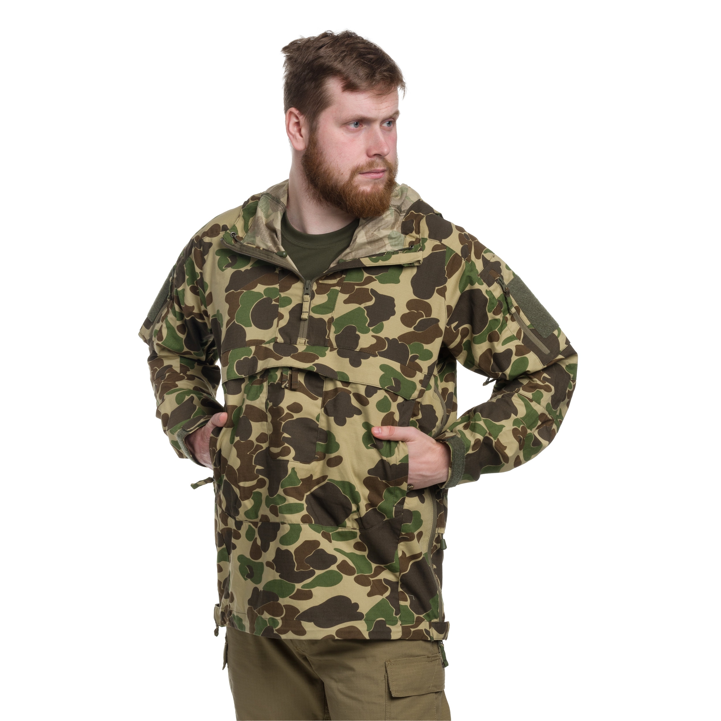 Kurtka Helikon-Tex Anorak Tracer PolyCotton Stretch Rip-Stop - Duck Hunter