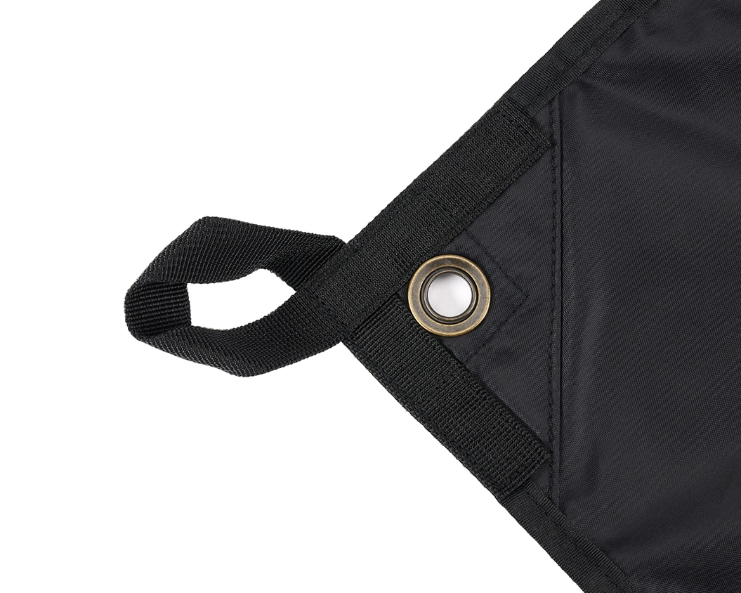 Płachta biwakowa Brandit Premium Tarp 3 x 3 m - Black