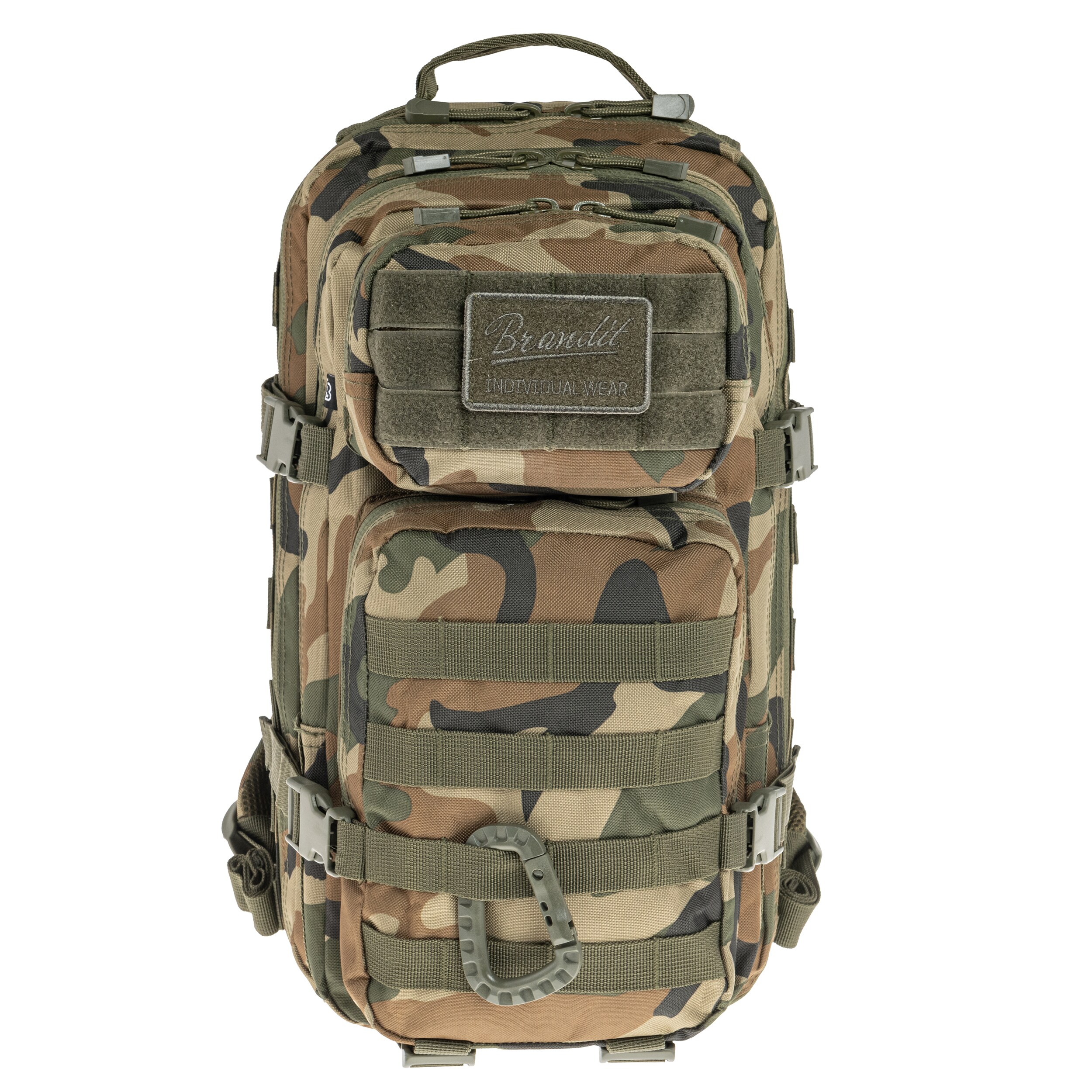 Plecak Brandit Assault Pack Medium 25 l - Woodland