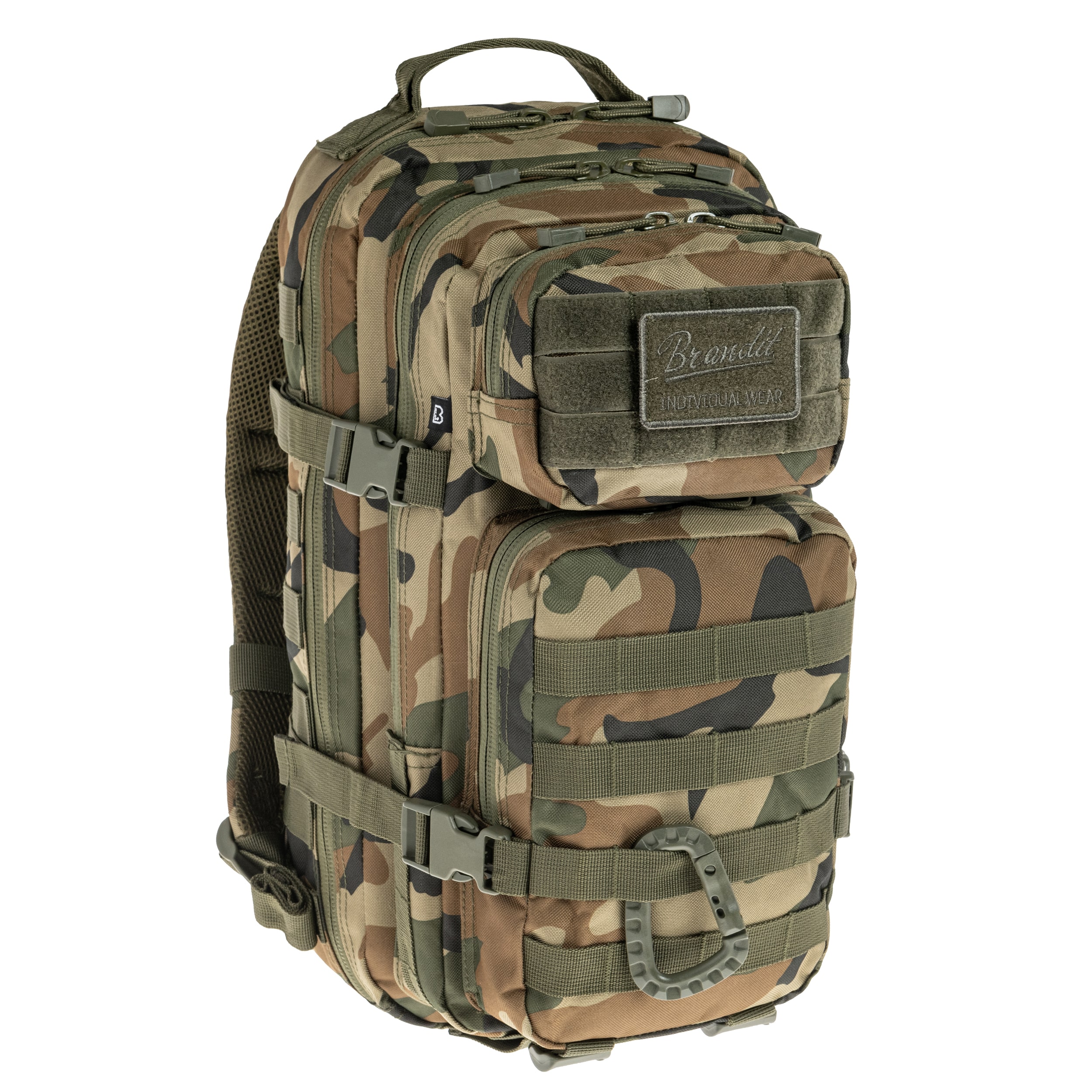 Plecak Brandit Assault Pack Medium 25 l - Woodland