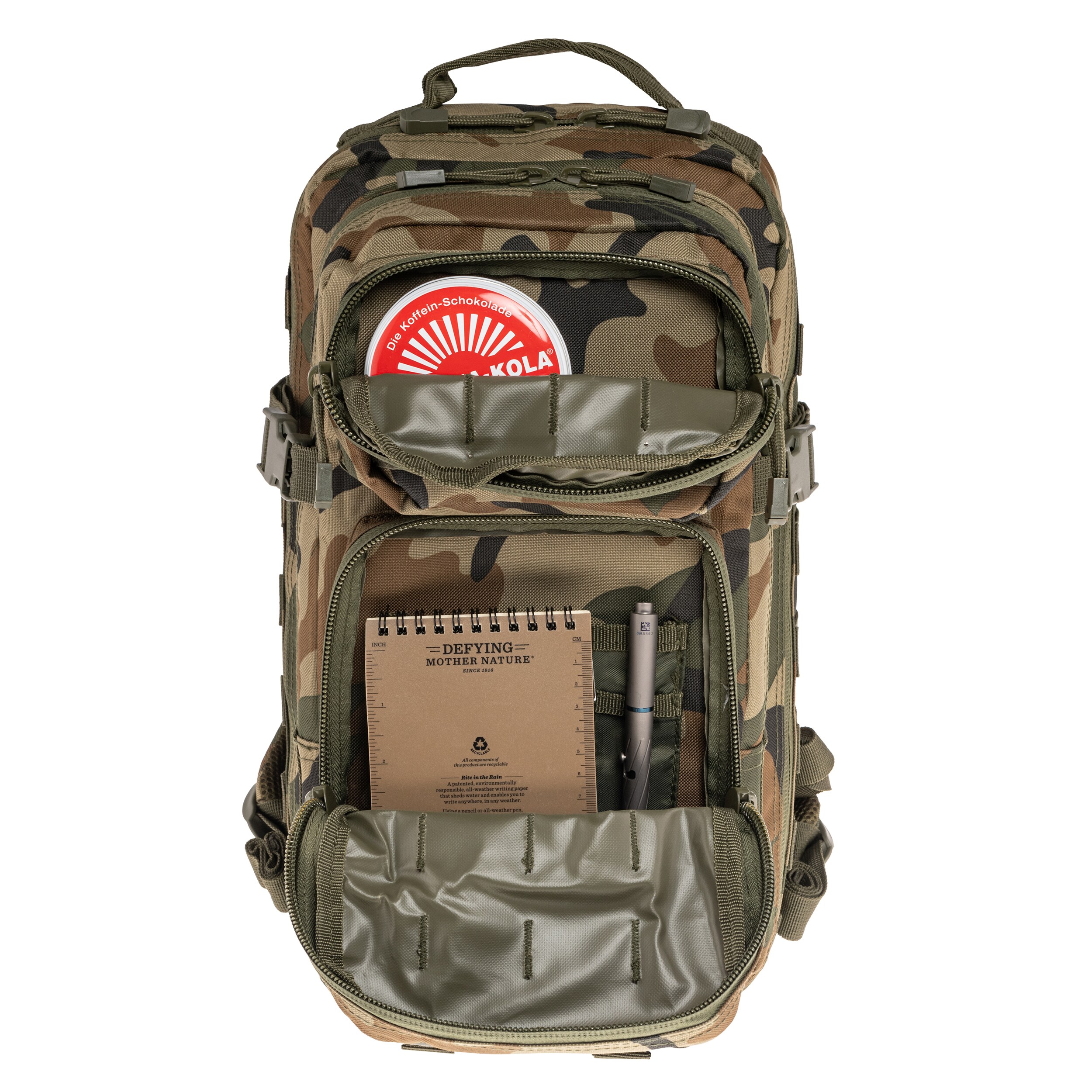 Plecak Brandit Assault Pack Medium 25 l - Woodland