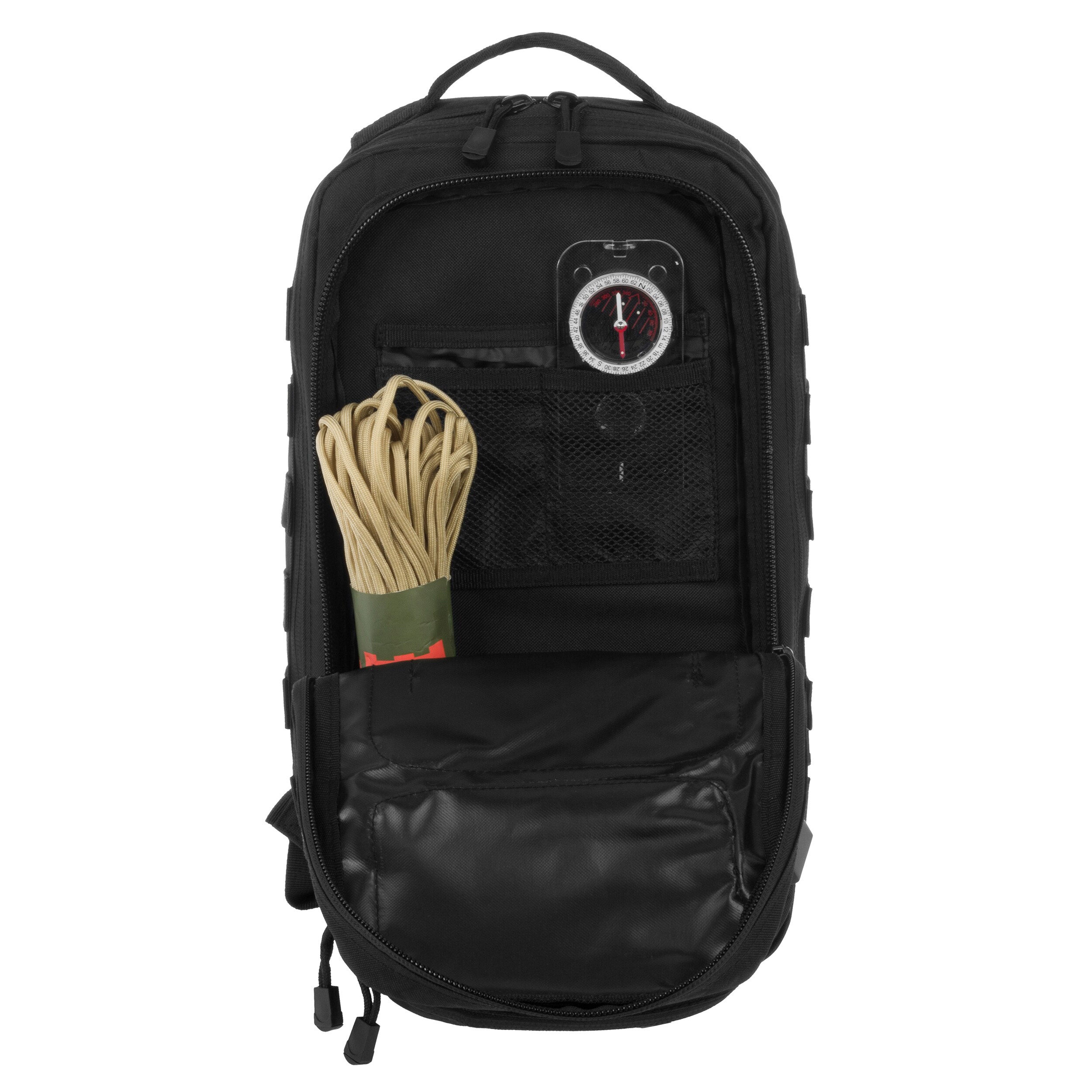 Plecak Brandit Assault Pack Medium 25 l - Black