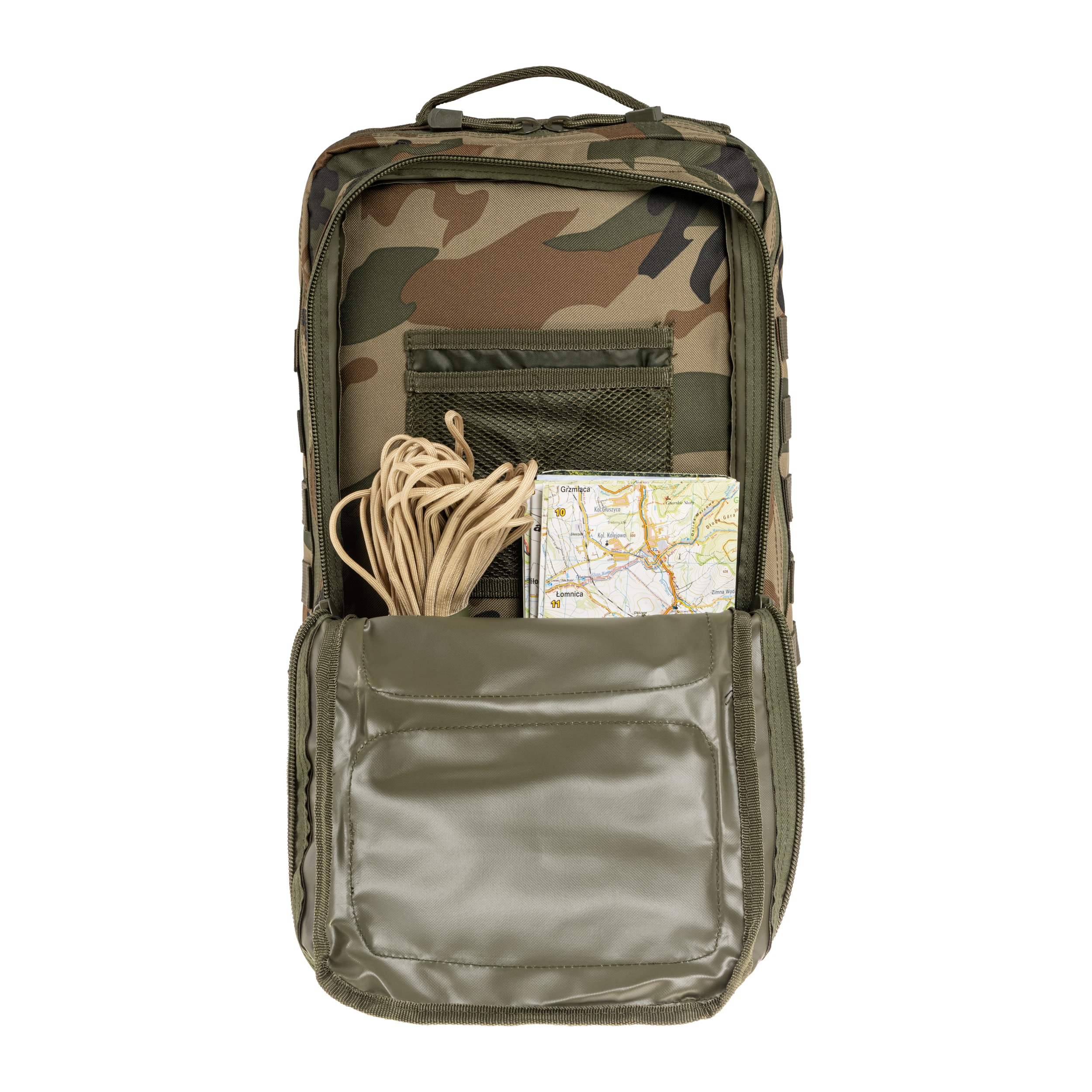 Plecak Brandit Assault Pack Large 40 l - Woodland