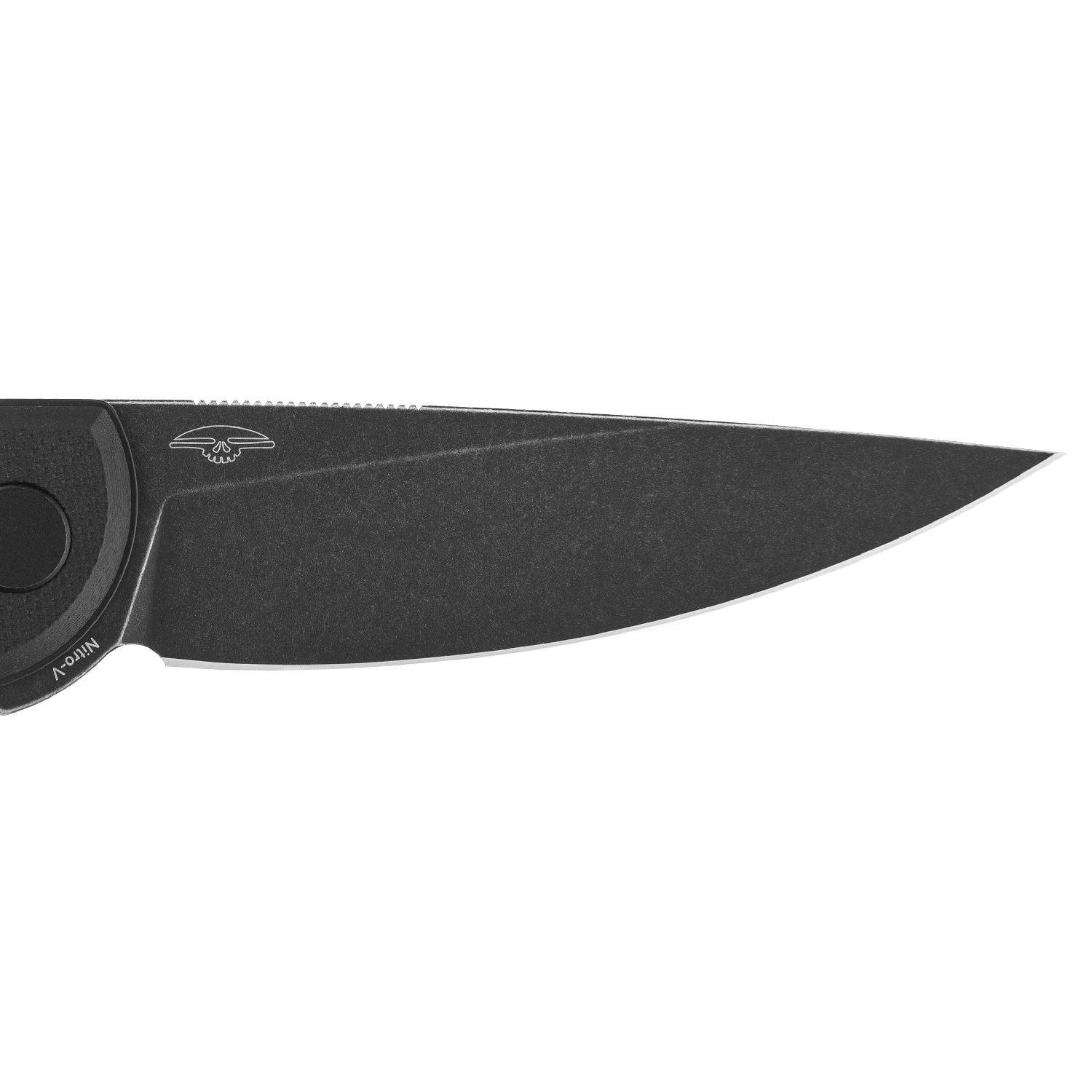 Real Steel Valore Black Blade Folding Knife 7091BB - Black