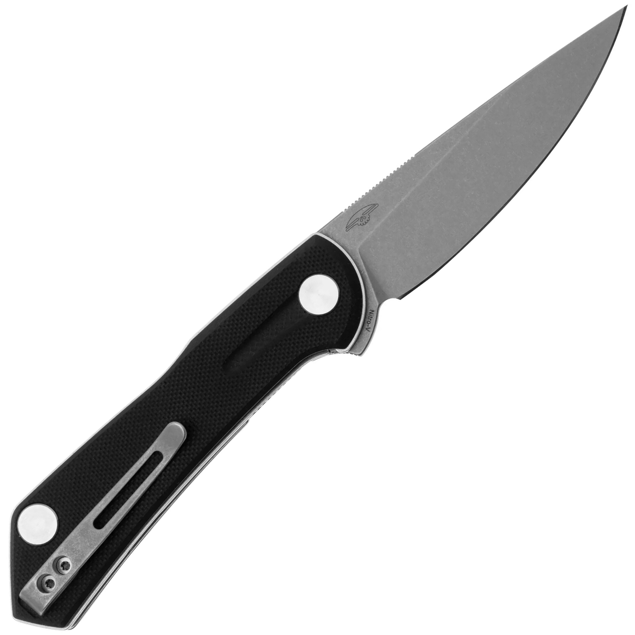 Складаний ніж Real Steel Valore Silver Blade 7091BS - Black