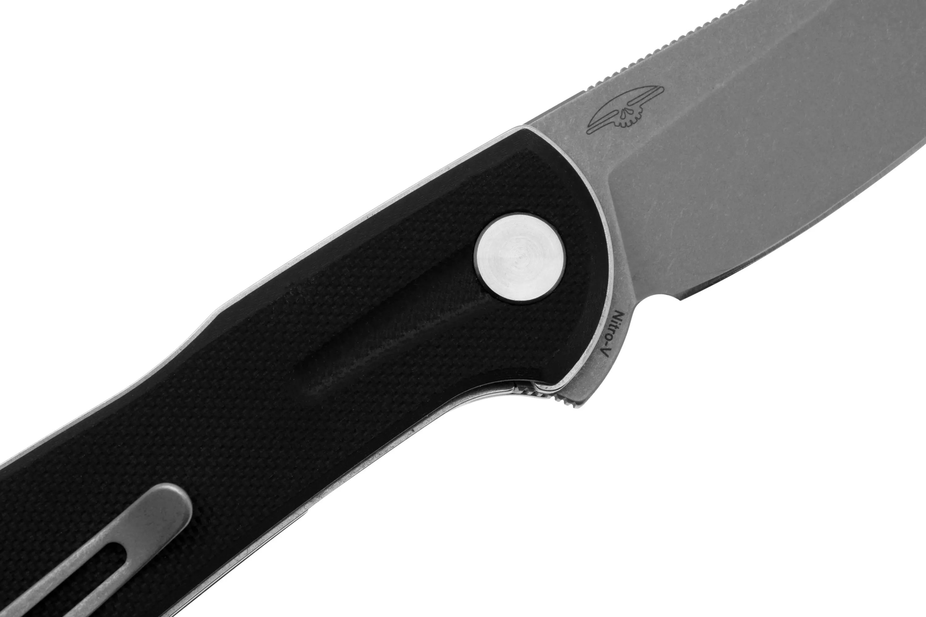 Складаний ніж Real Steel Valore Silver Blade 7091BS - Black