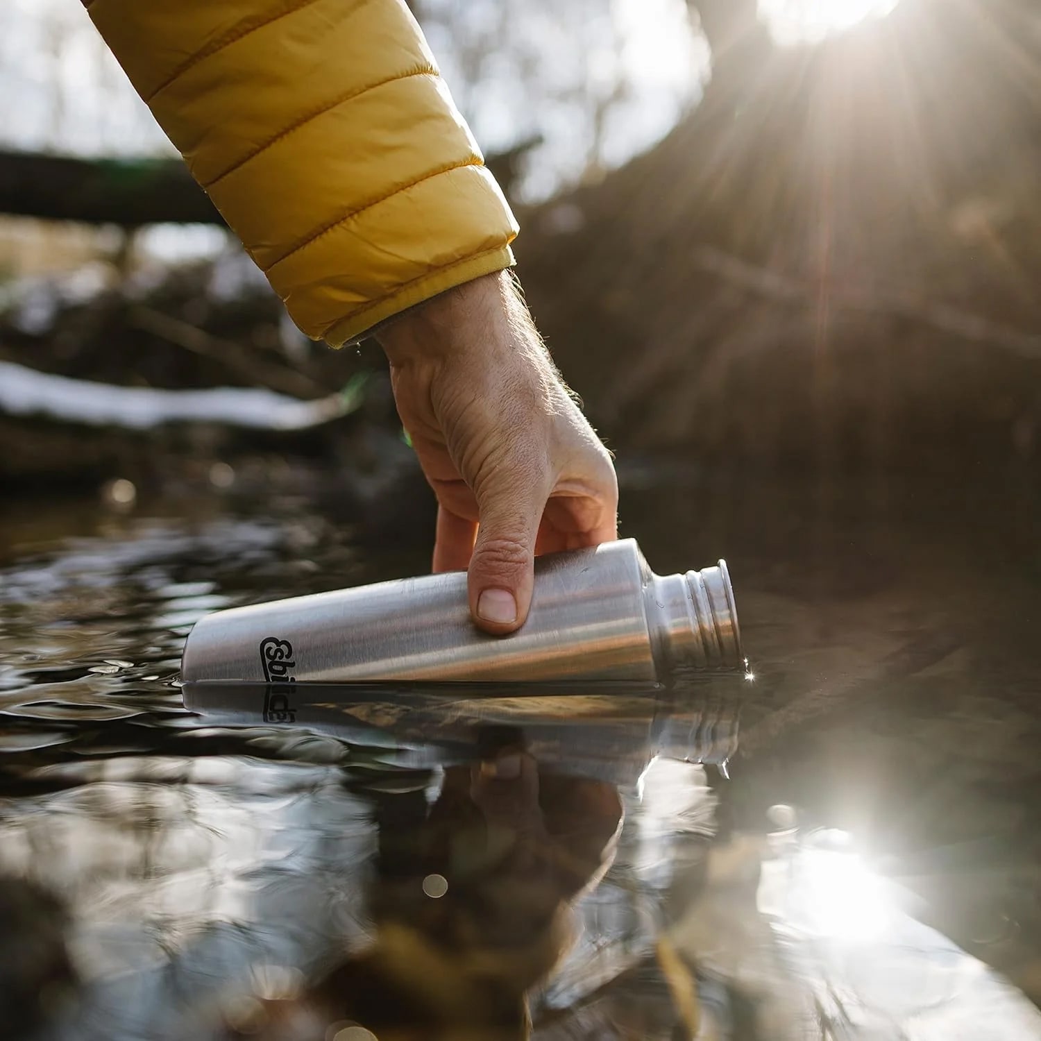 Butelka Esbit Sculptor 1 l - Stainless Steel