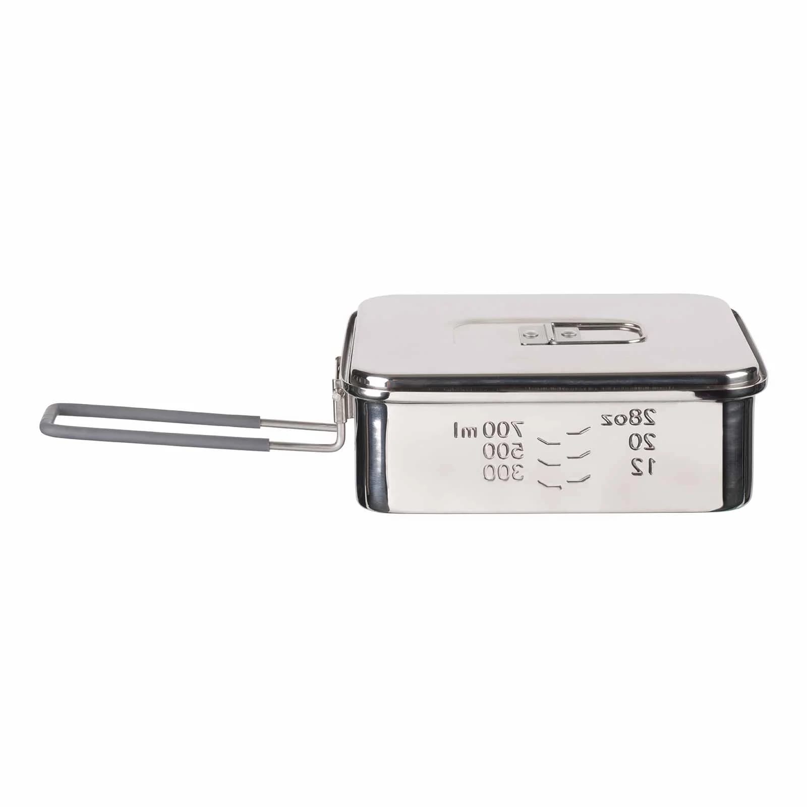 Garnek turystyczny z pokrywką Esbit Camping Pot stainless - 1200 ml