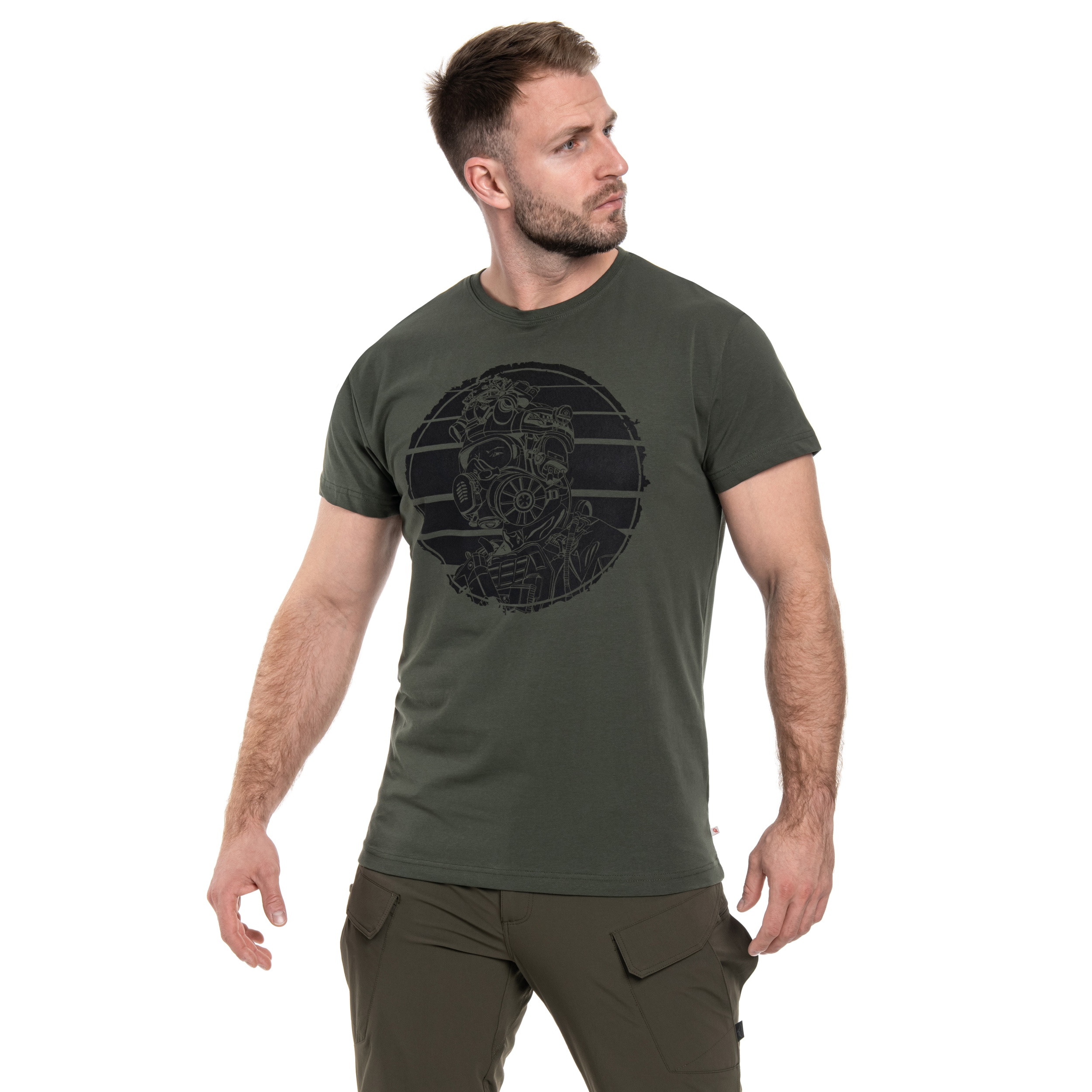 Koszulka T-shirt Maskpol T-SHZ-01 - Green