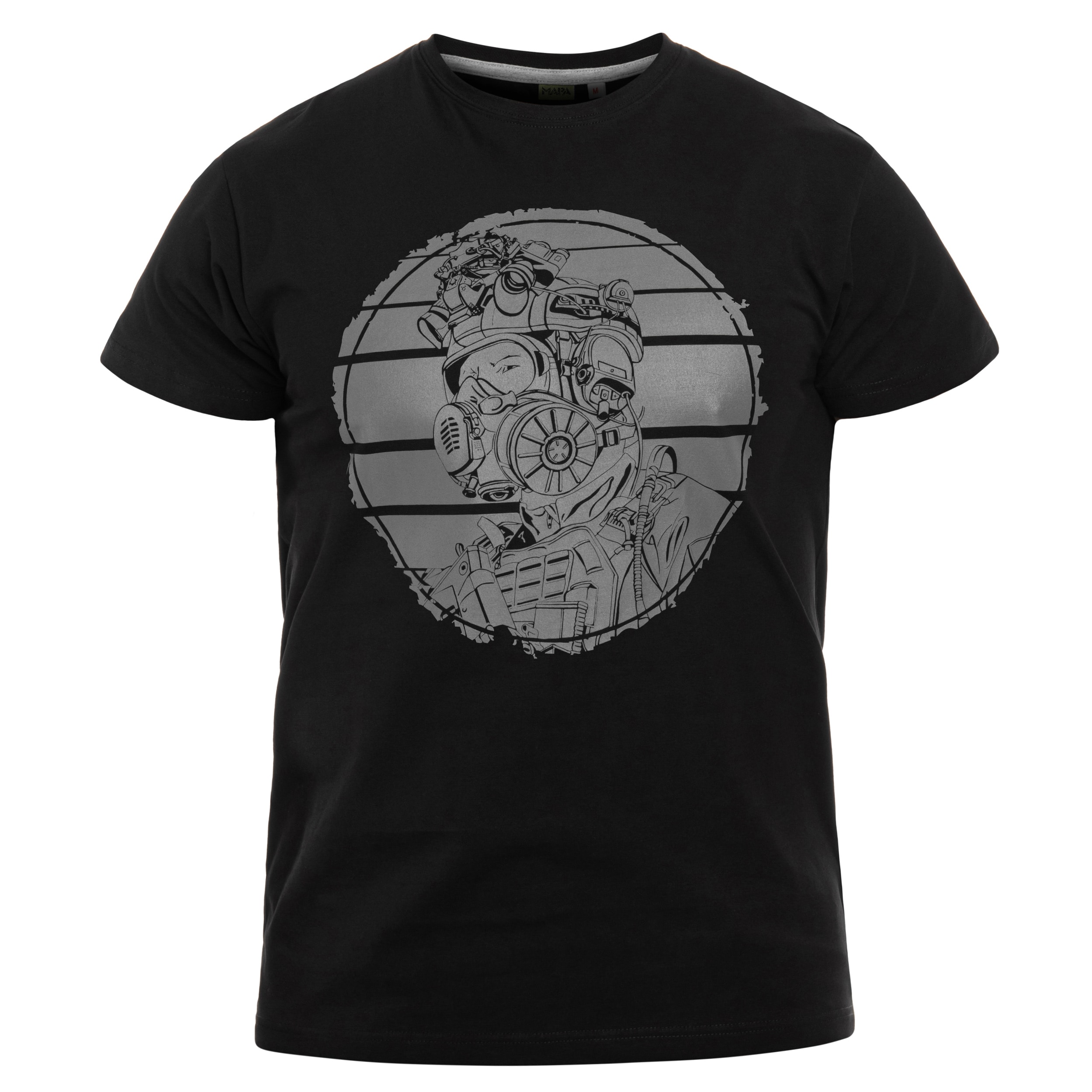 Koszulka T-shirt Maskpol T-SHC-01 - Czarna