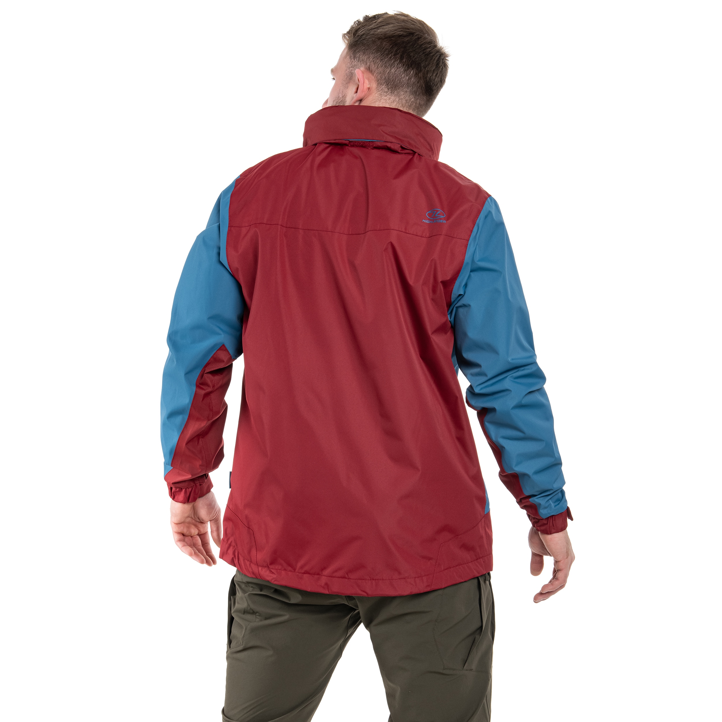 Kurtka Highlander Outdoor Kerrera - Petrol / Burgundy