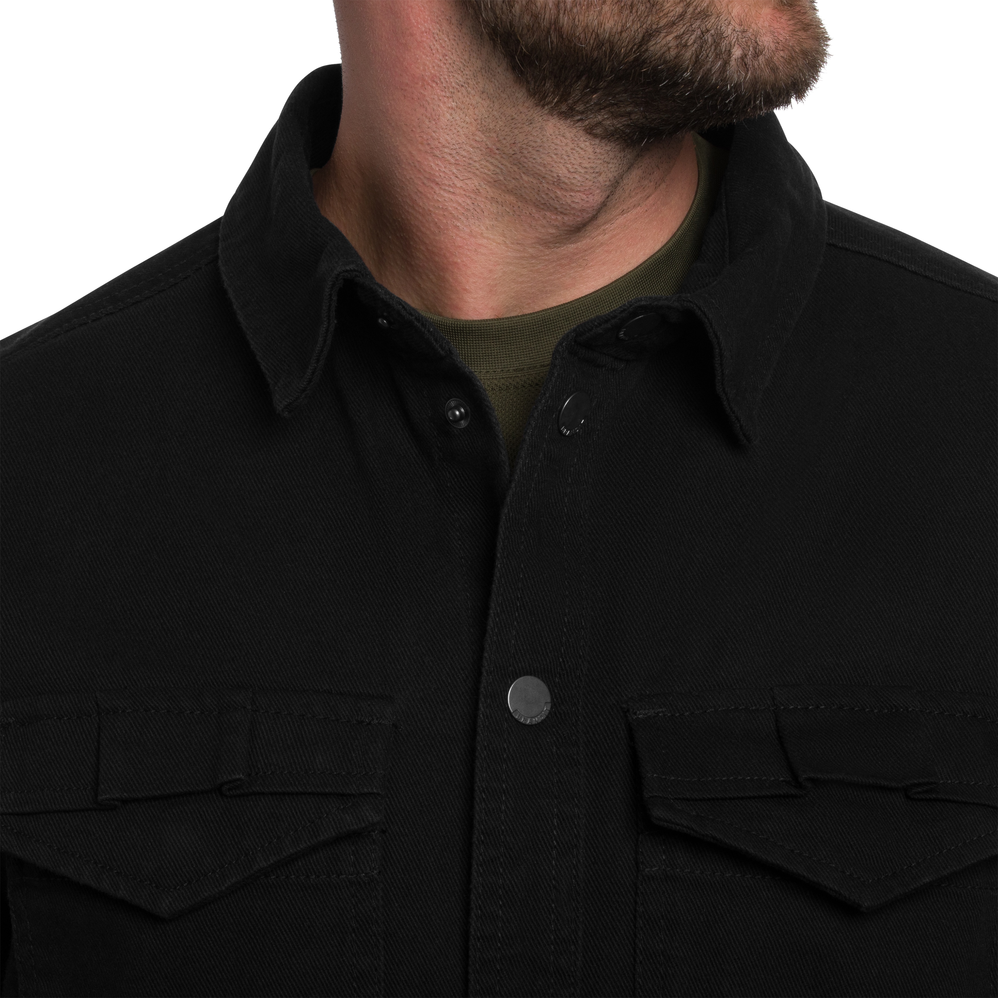 Koszula Brandit Heavy Twill Shirt - Black