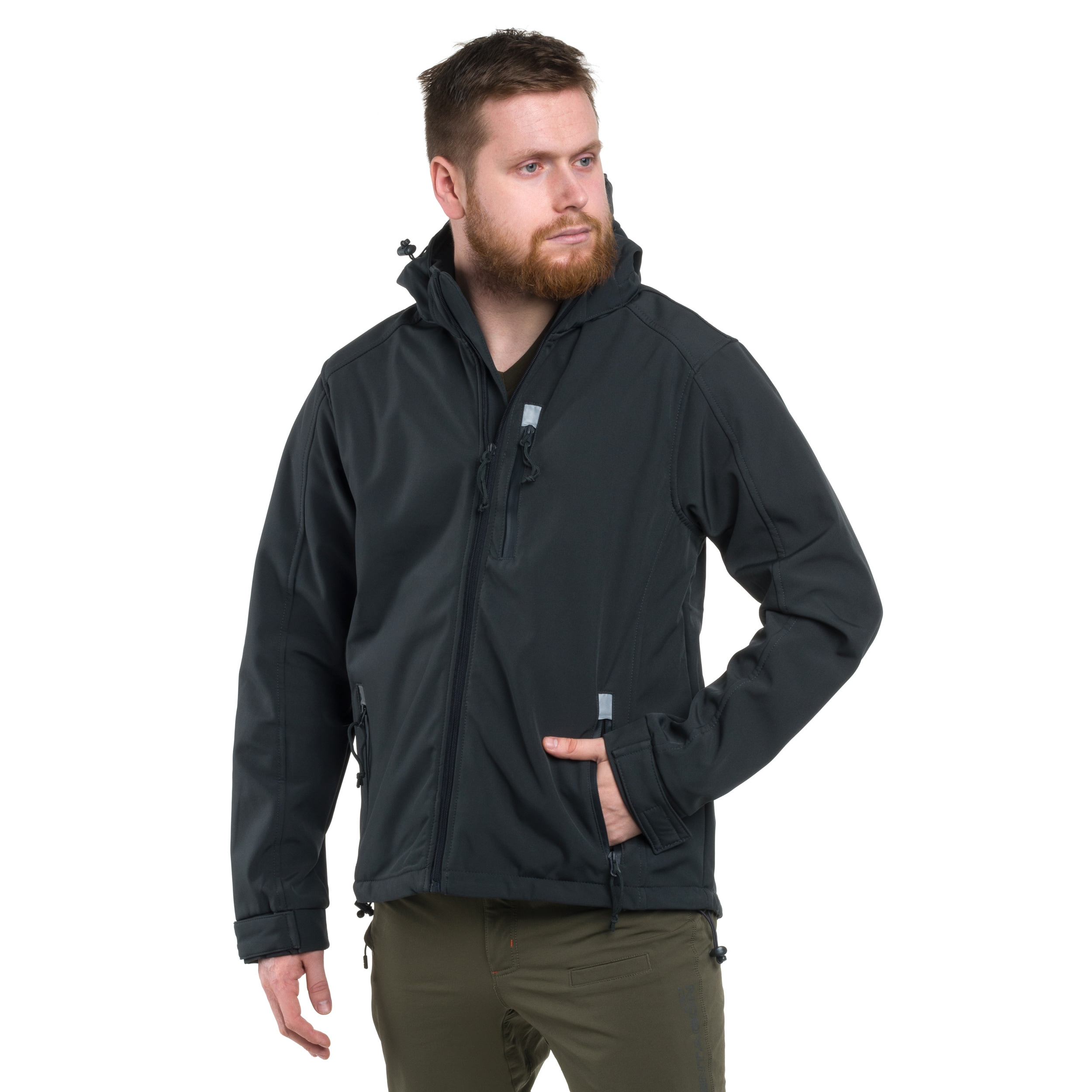Kurtka Brandit Softshell Hurricane -  Anthracite