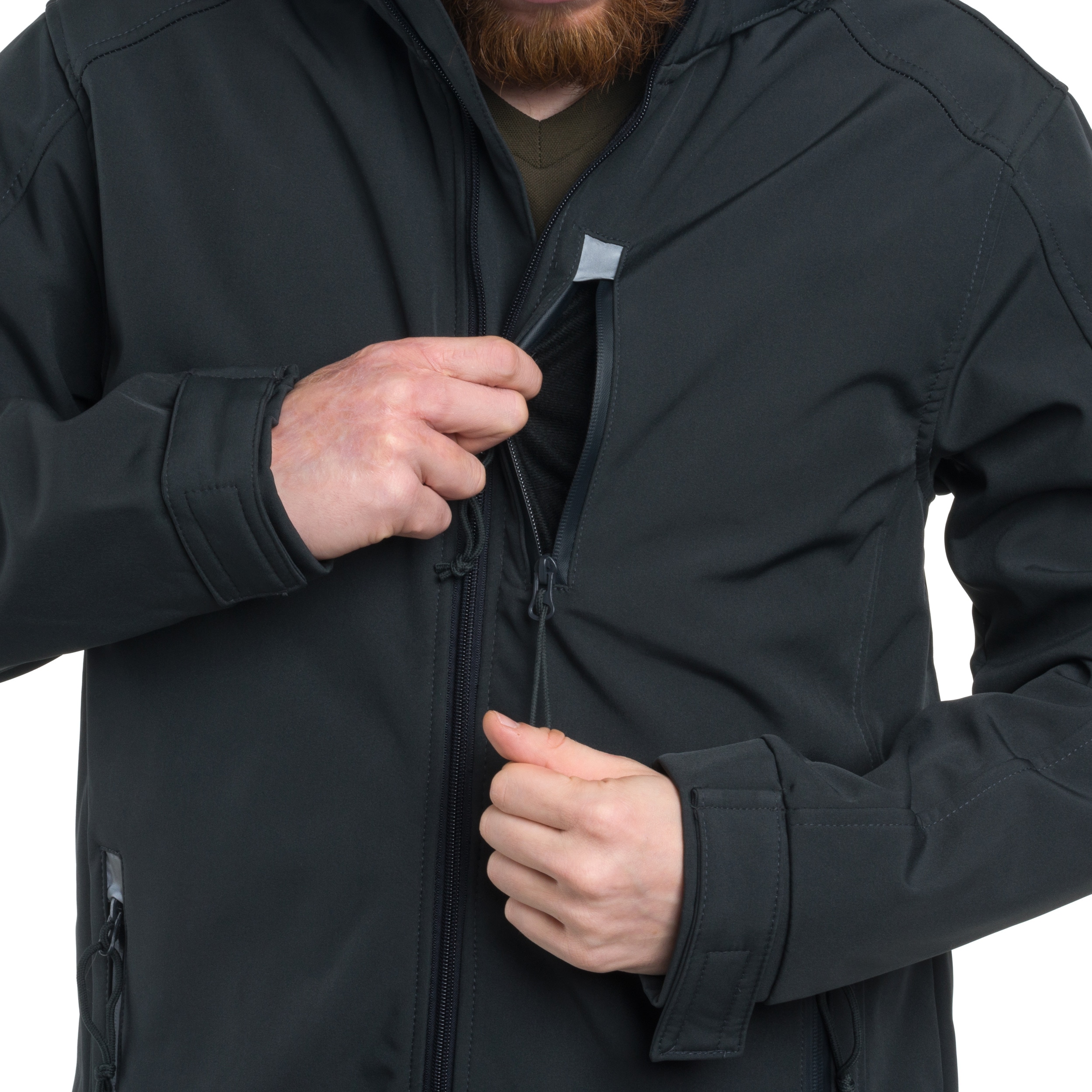 Kurtka Brandit Softshell Hurricane -  Anthracite