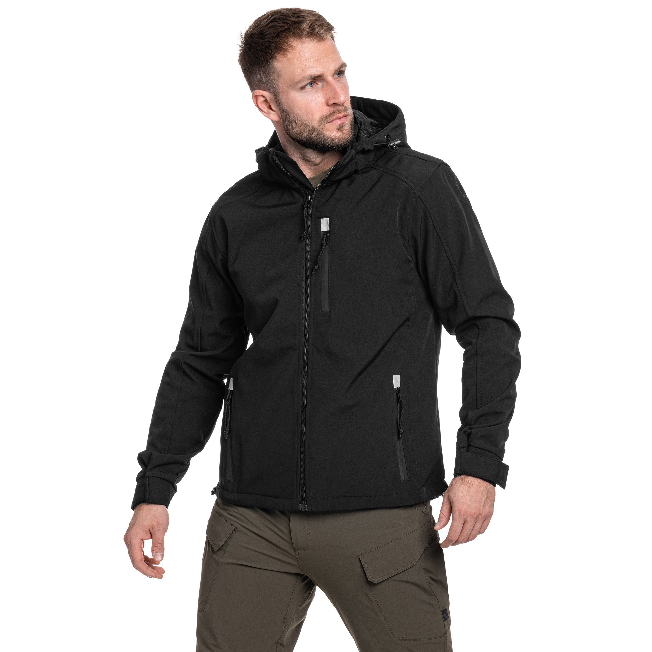 Kurtka Brandit Softshell Hurricane - Black