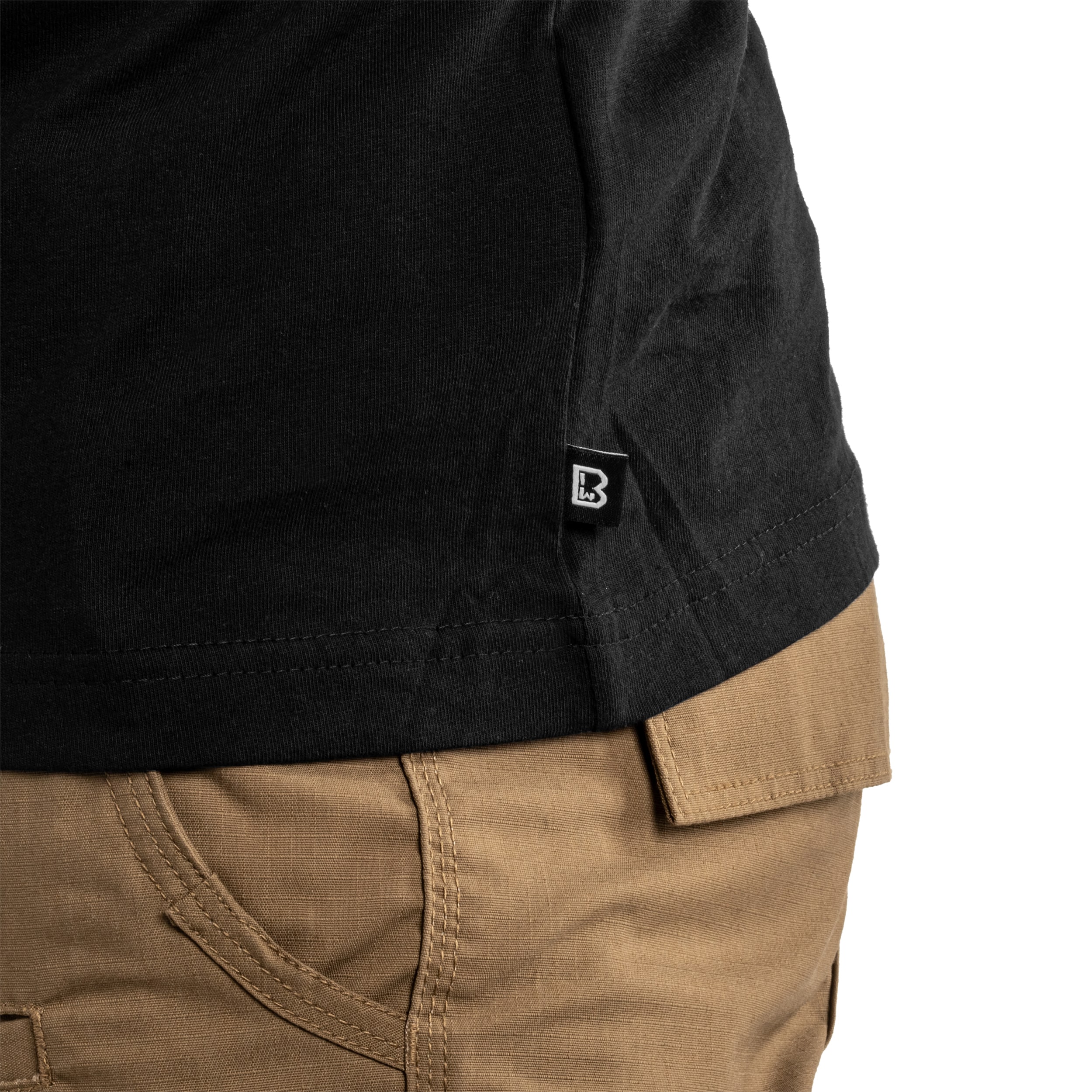 Koszulka Brandit Premium Long Sleeve Shirt - Black