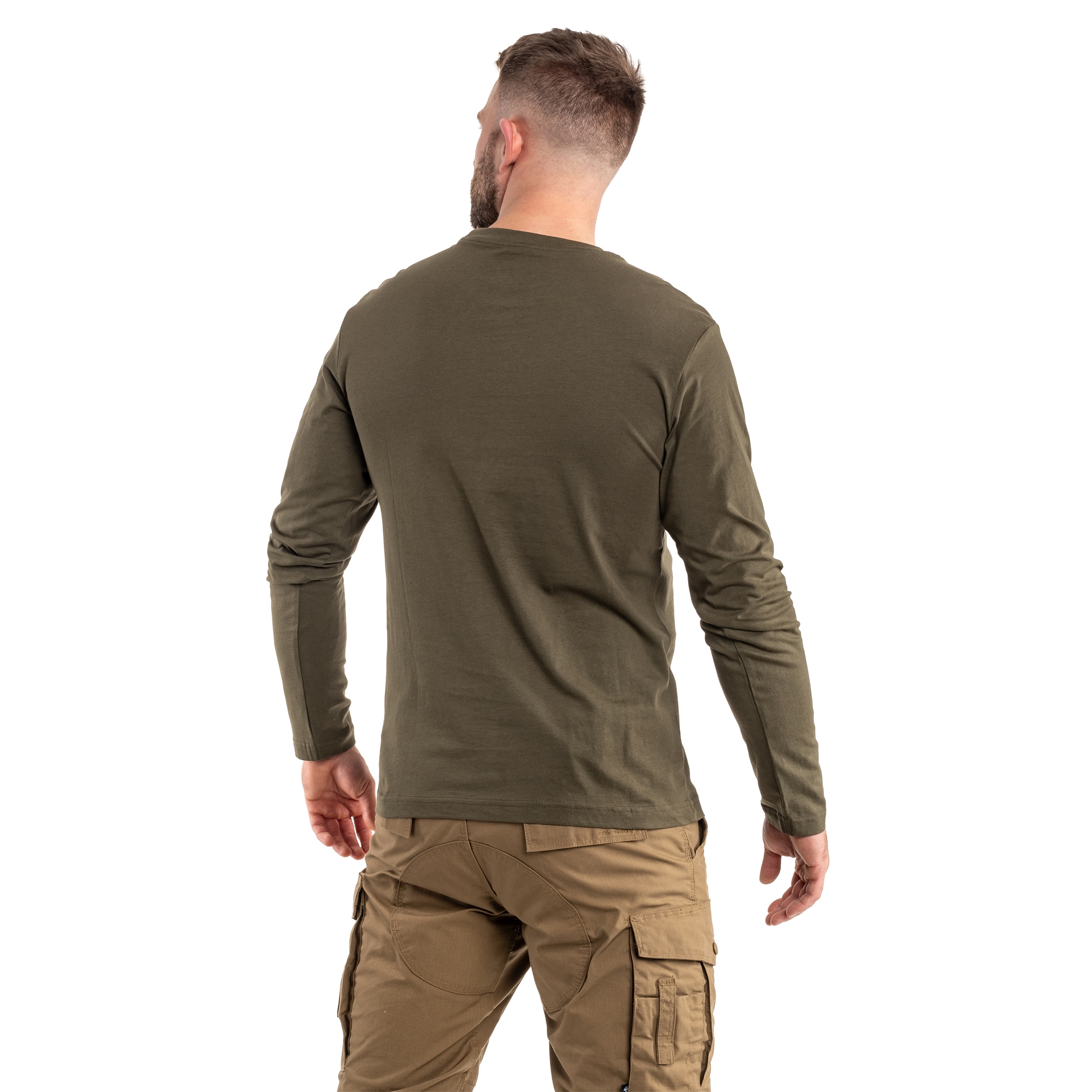 Koszulka Brandit Premium Long Sleeve Shirt - Olive