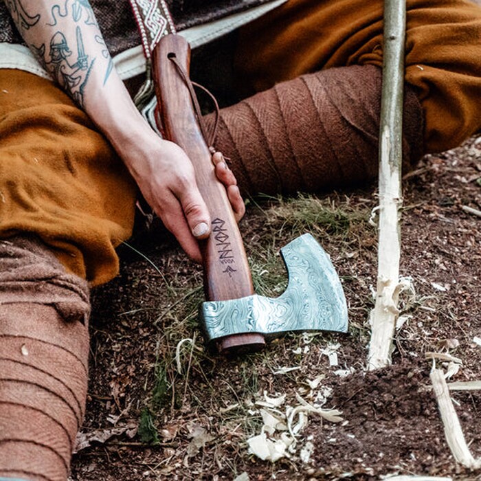 Toporek Njord Vidar Viking Damast - Medium