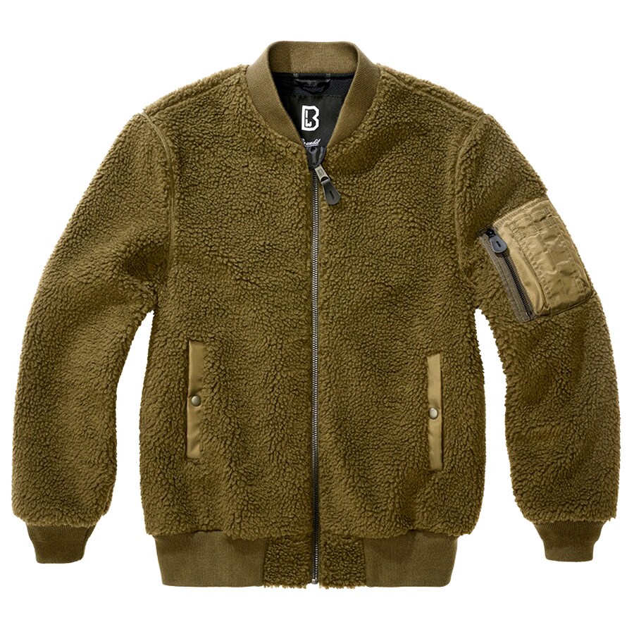Kurtka Brandit MA1 Sherpa Jacket - Olive