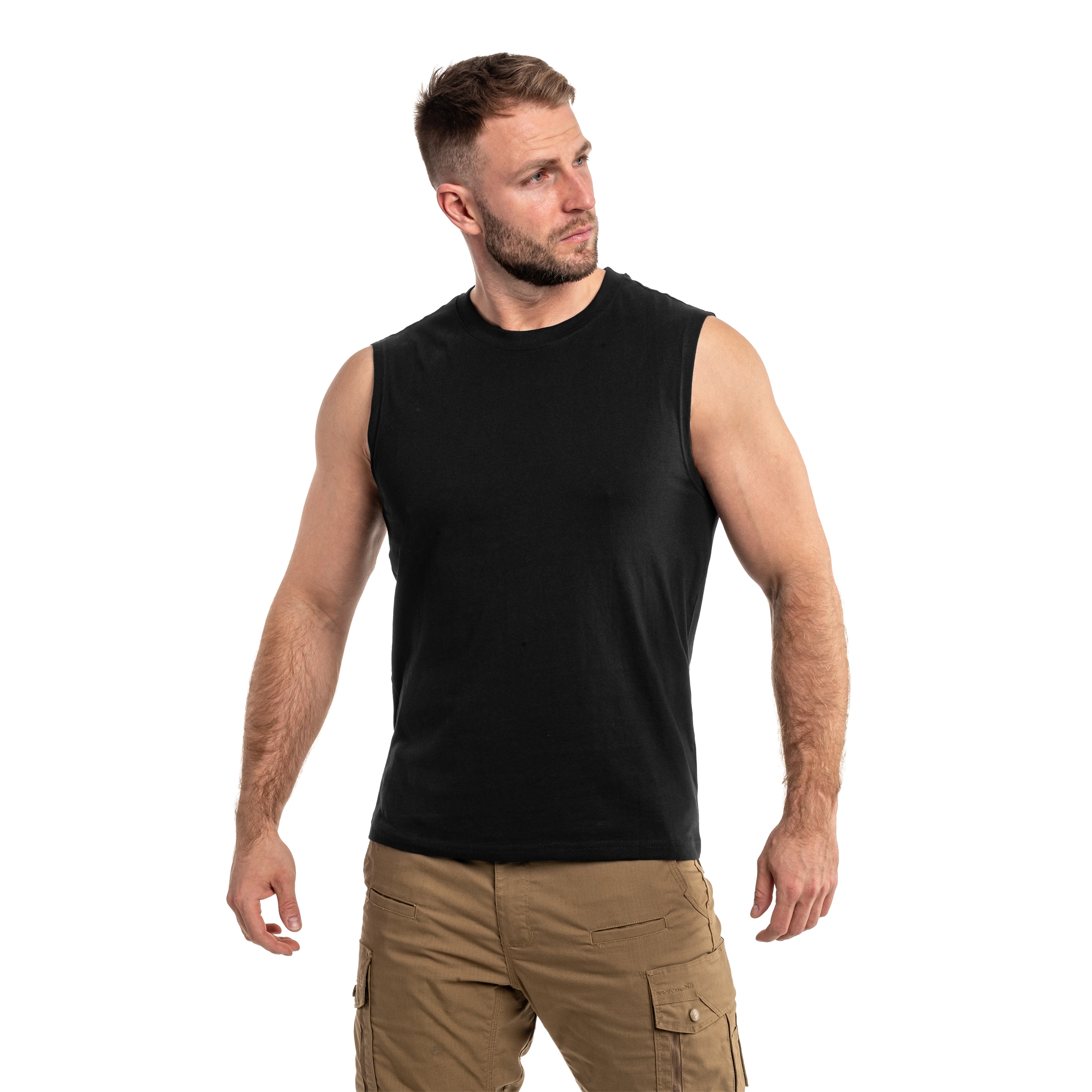 Koszulka Tank Top Brandit Sleeveless - Black