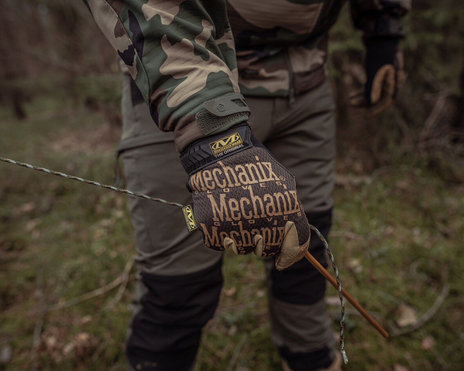 Linka Paracord Badger Outdoor 15 m - Woodland