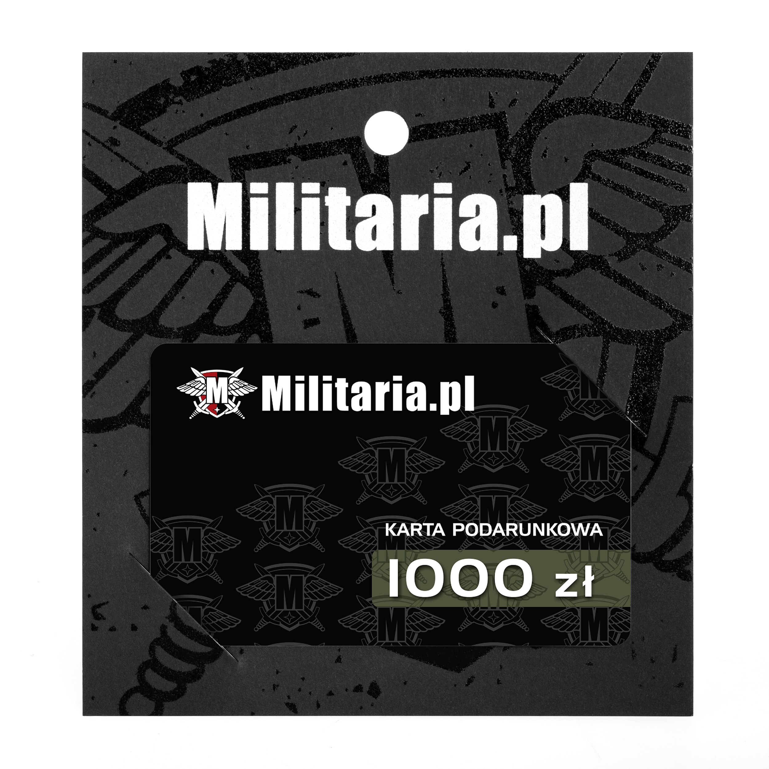 Подарункова картка Militaria.pl 1000 зл