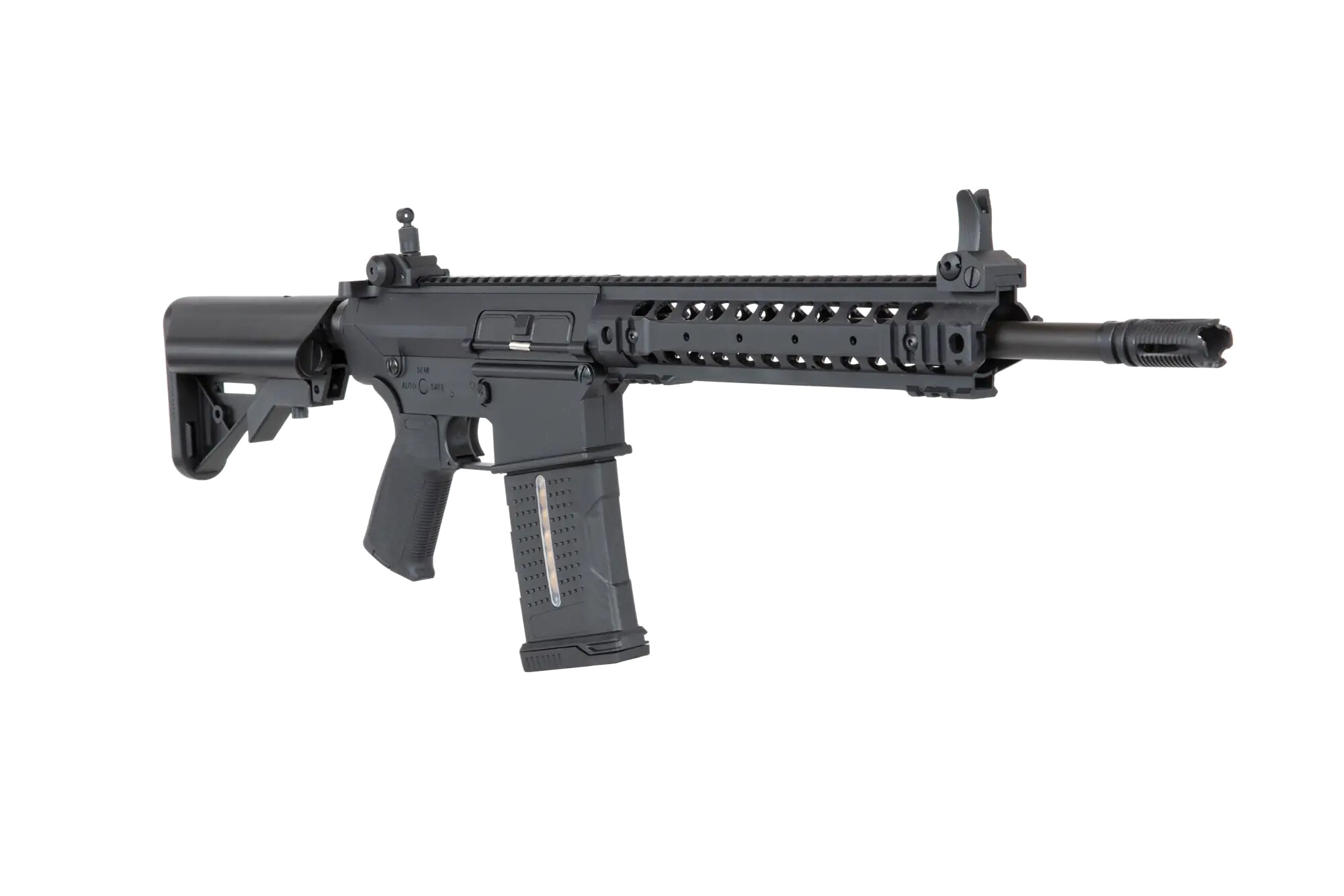 Karabin wyborowy AEG A&K SR25-P-UR111-2 z polimerową kolbą - Black