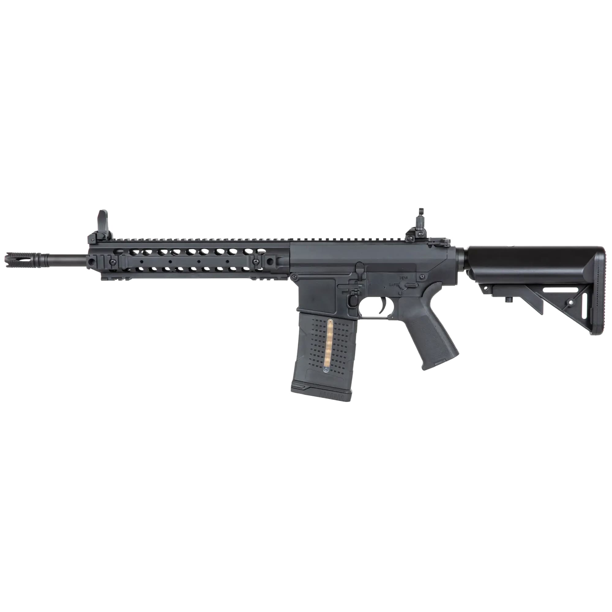 Karabin wyborowy AEG A&K SR25-P-UR111-2 z polimerową kolbą - Black
