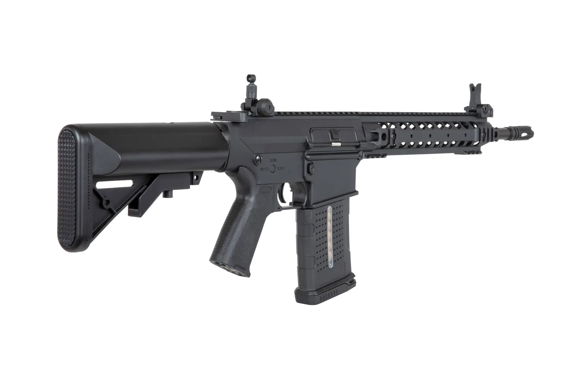 Karabin wyborowy AEG A&K SR25-P-UR111-2 z polimerową kolbą - Black