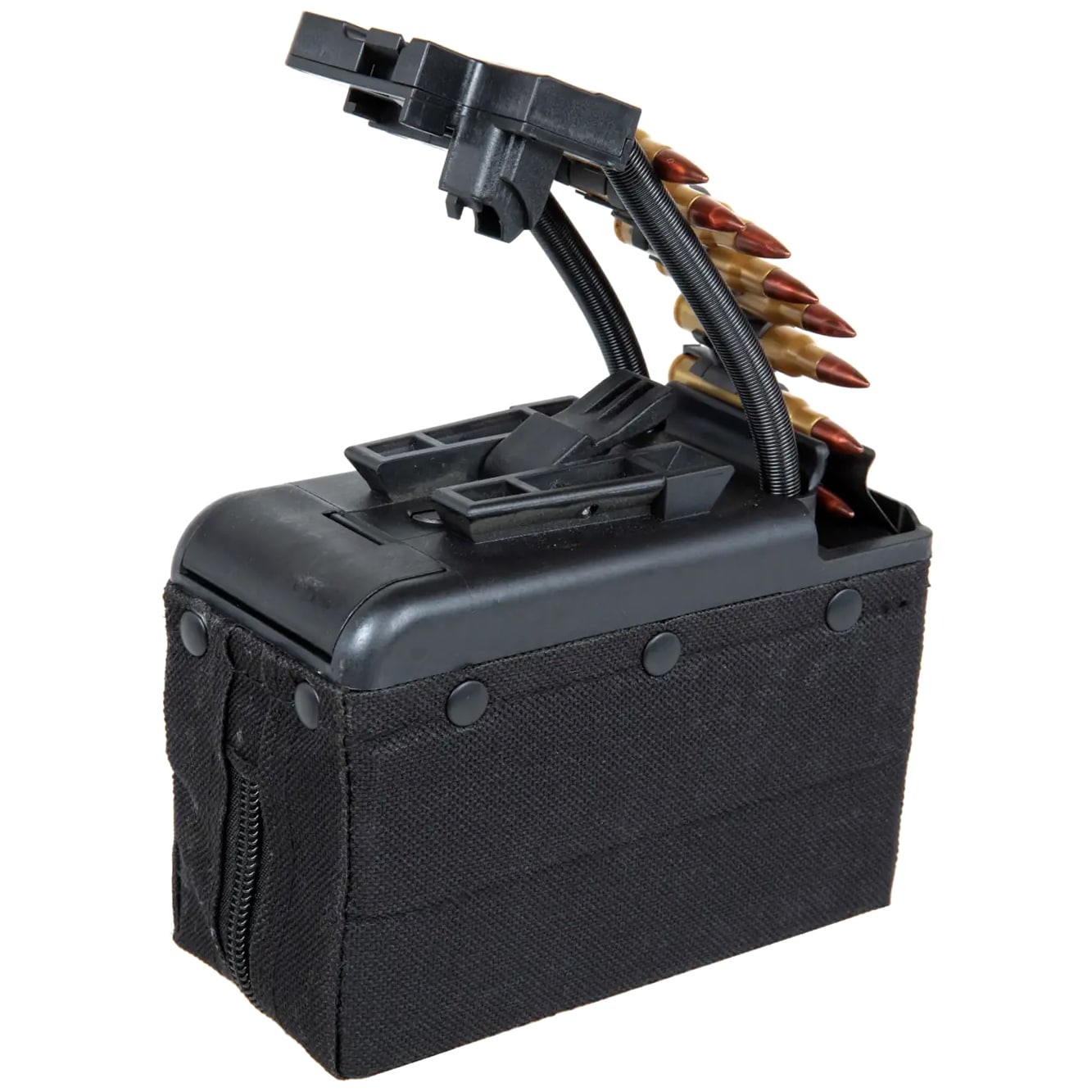 Magazynek pudełkowy ASG A&K do replik M249 elektryczny Black - 2000 kulek