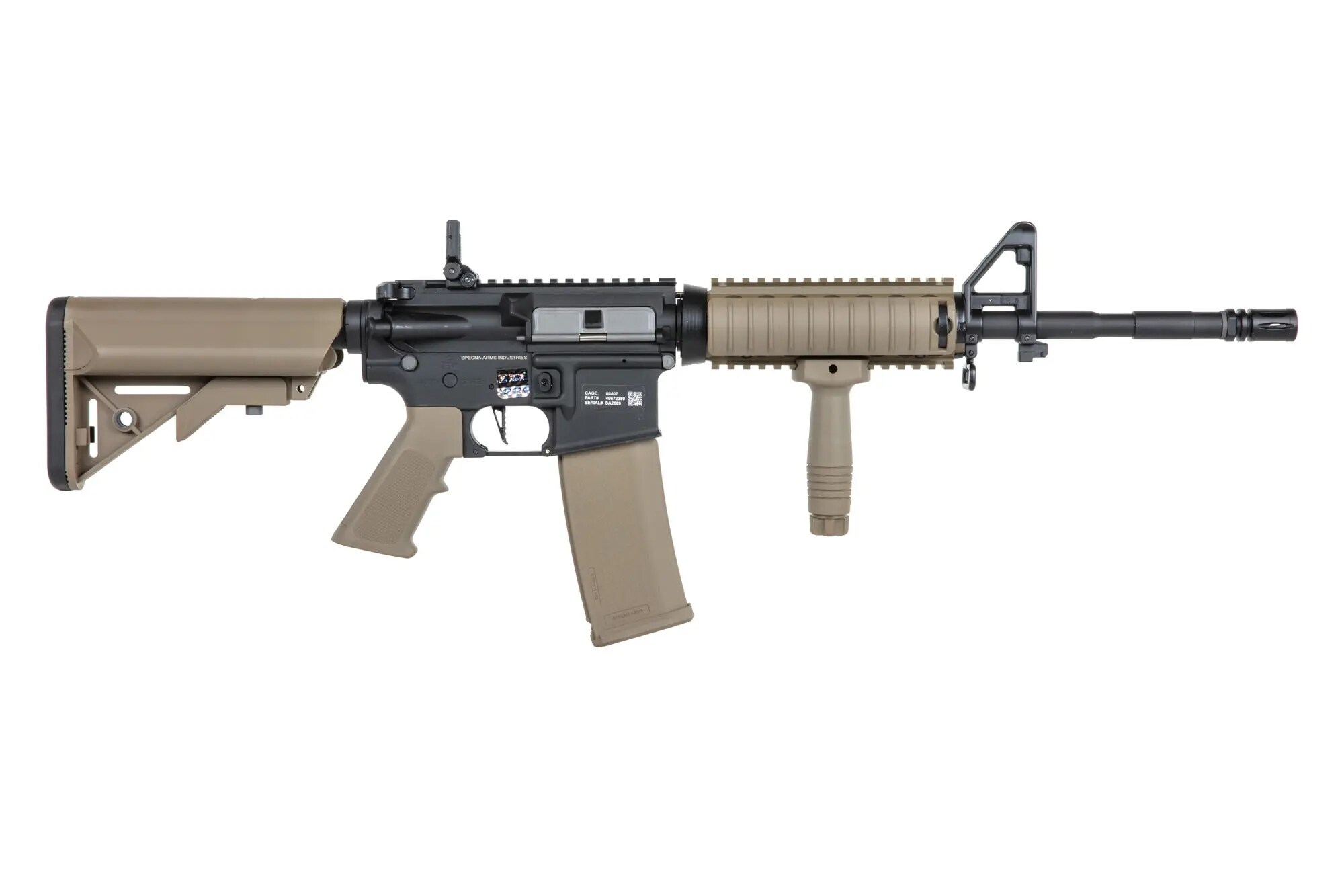 Karabinek szturmowy AEG Specna Arms SA-C03 Core HAL ETU - Half-Tan