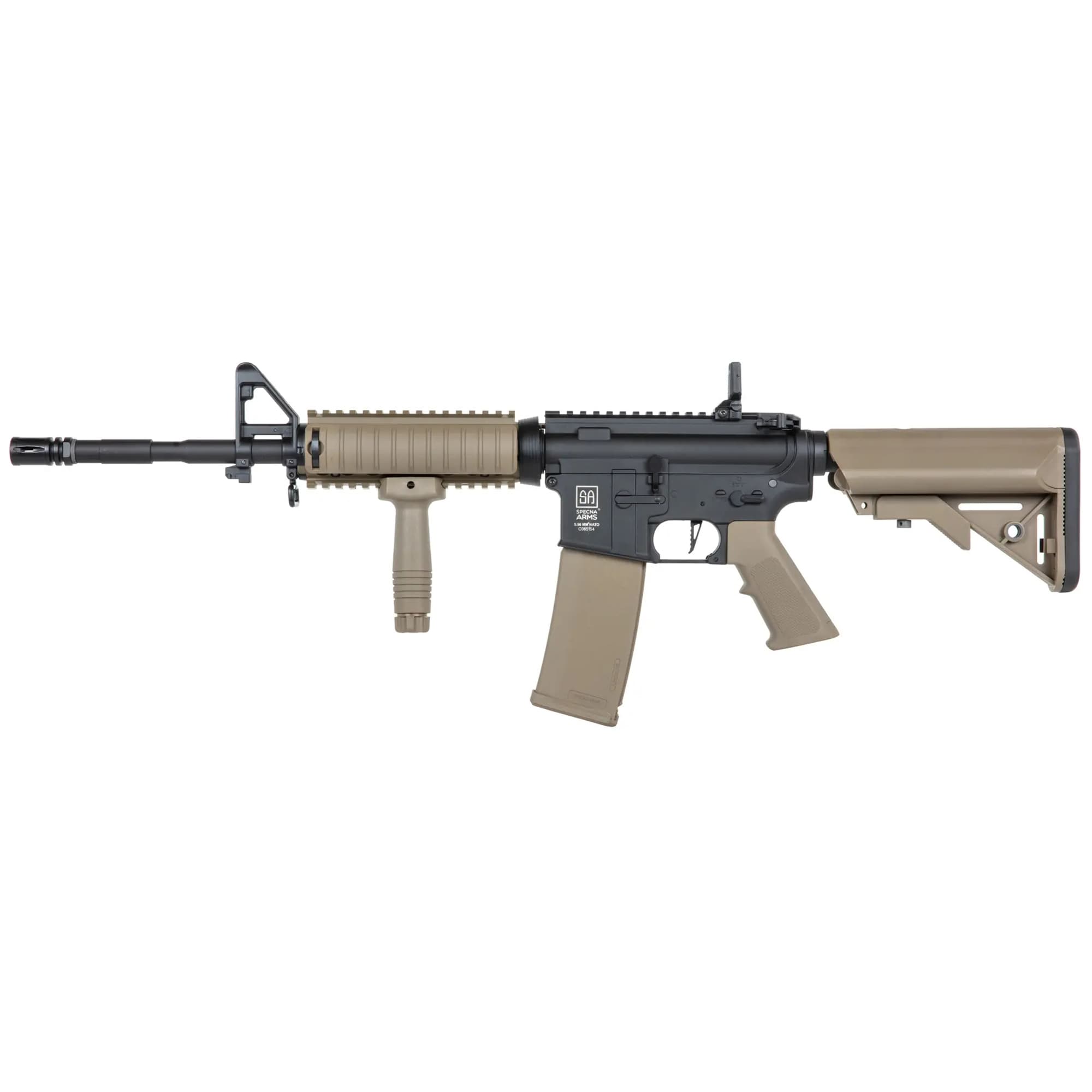 Karabinek szturmowy AEG Specna Arms SA-C03 Core HAL ETU - Half-Tan