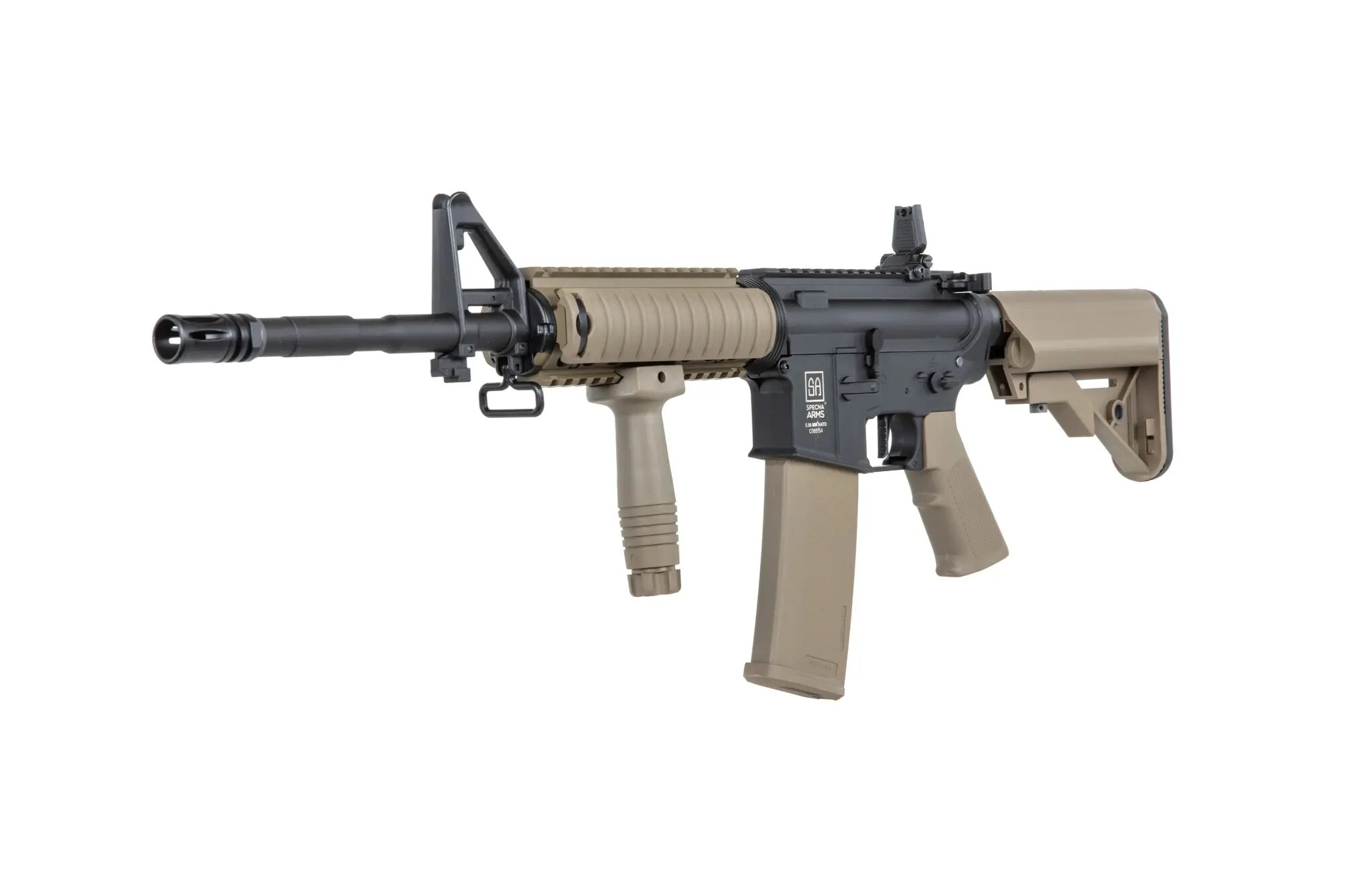 Karabinek szturmowy AEG Specna Arms SA-C03 Core HAL ETU - Half-Tan