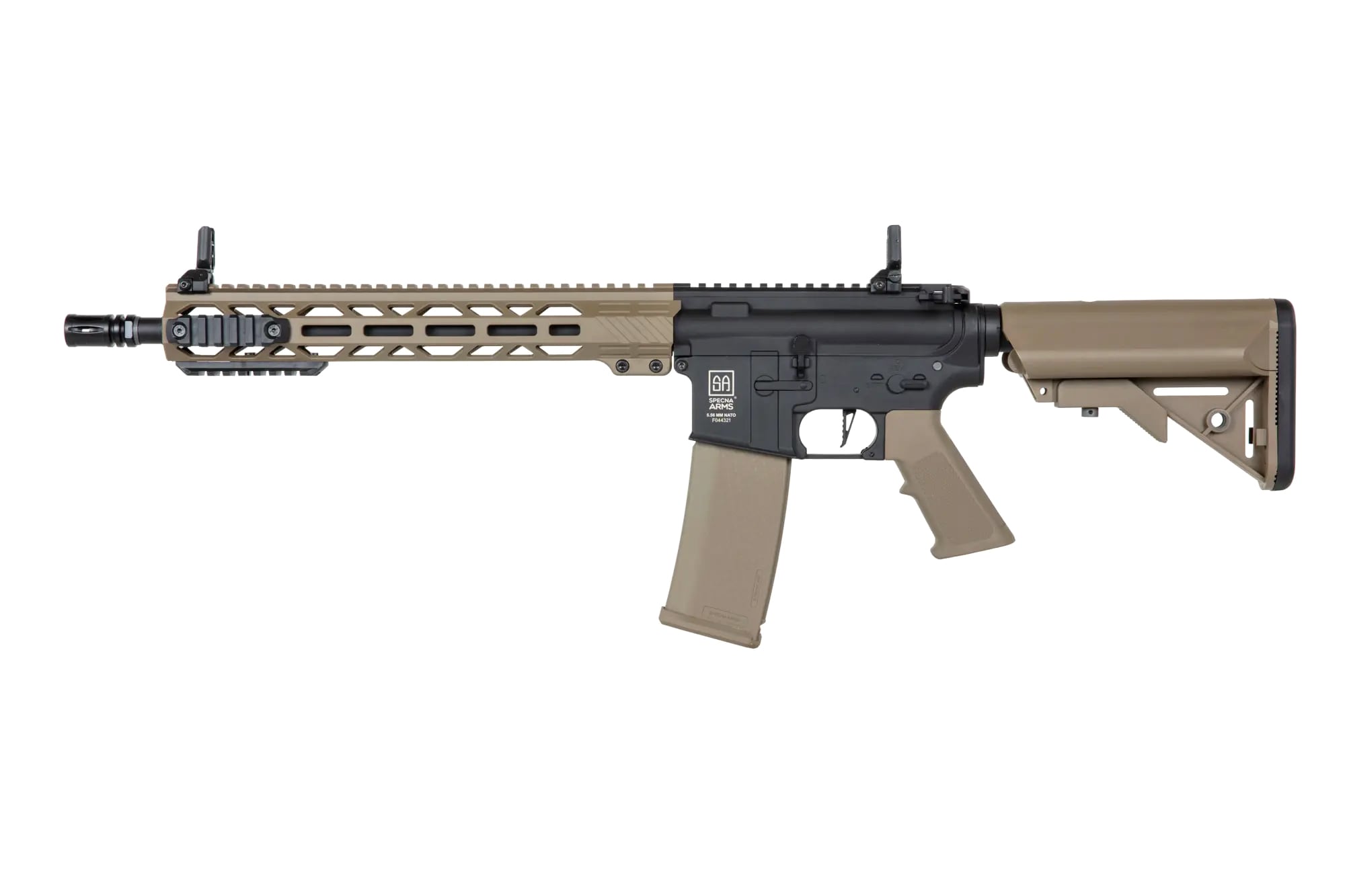 Karabinek szturmowy AEG Specna Arms SA-F09 Flex HAL ETU - Half Tan