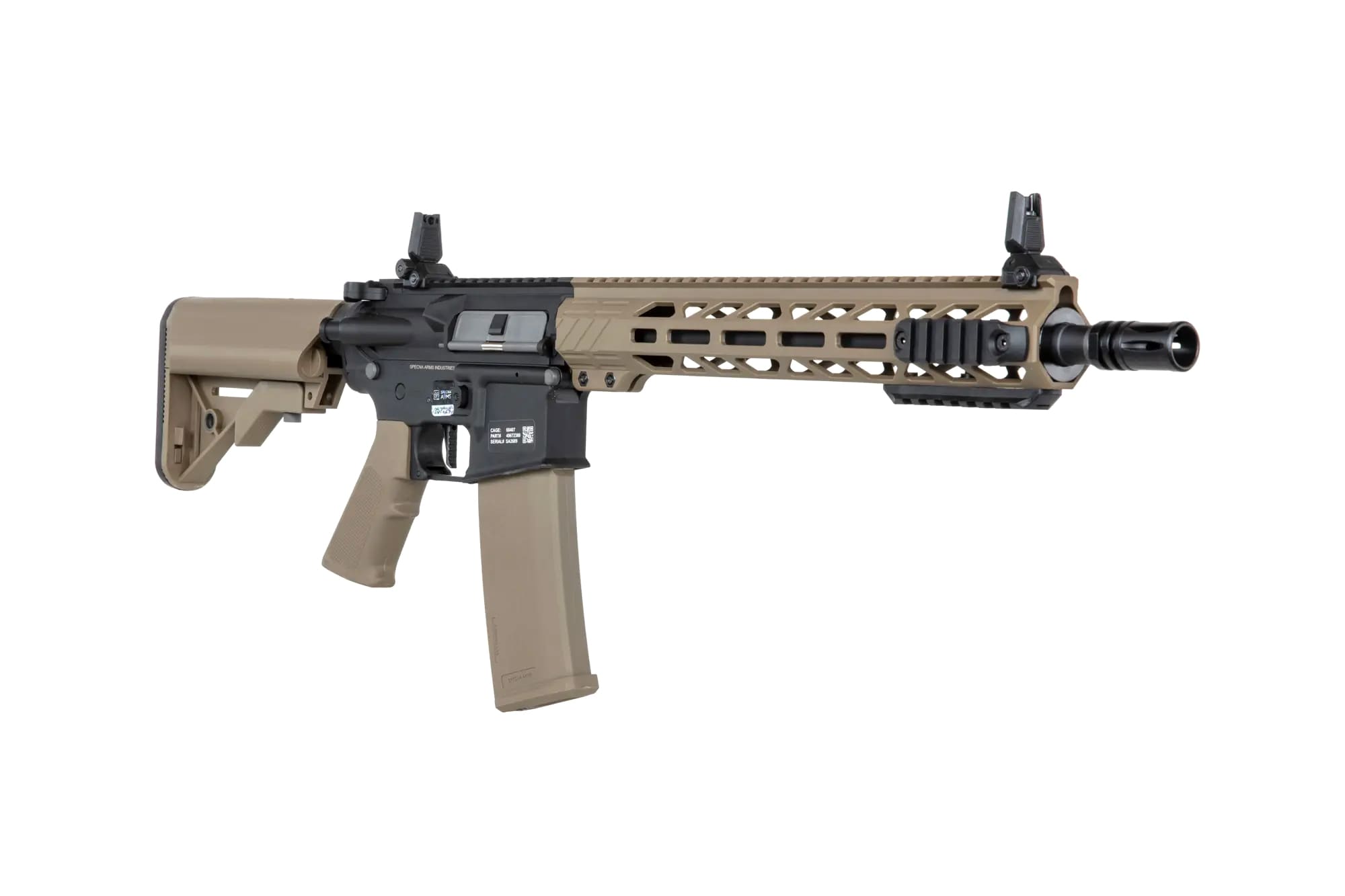 Karabinek szturmowy AEG Specna Arms SA-F09 Flex HAL ETU - Half Tan