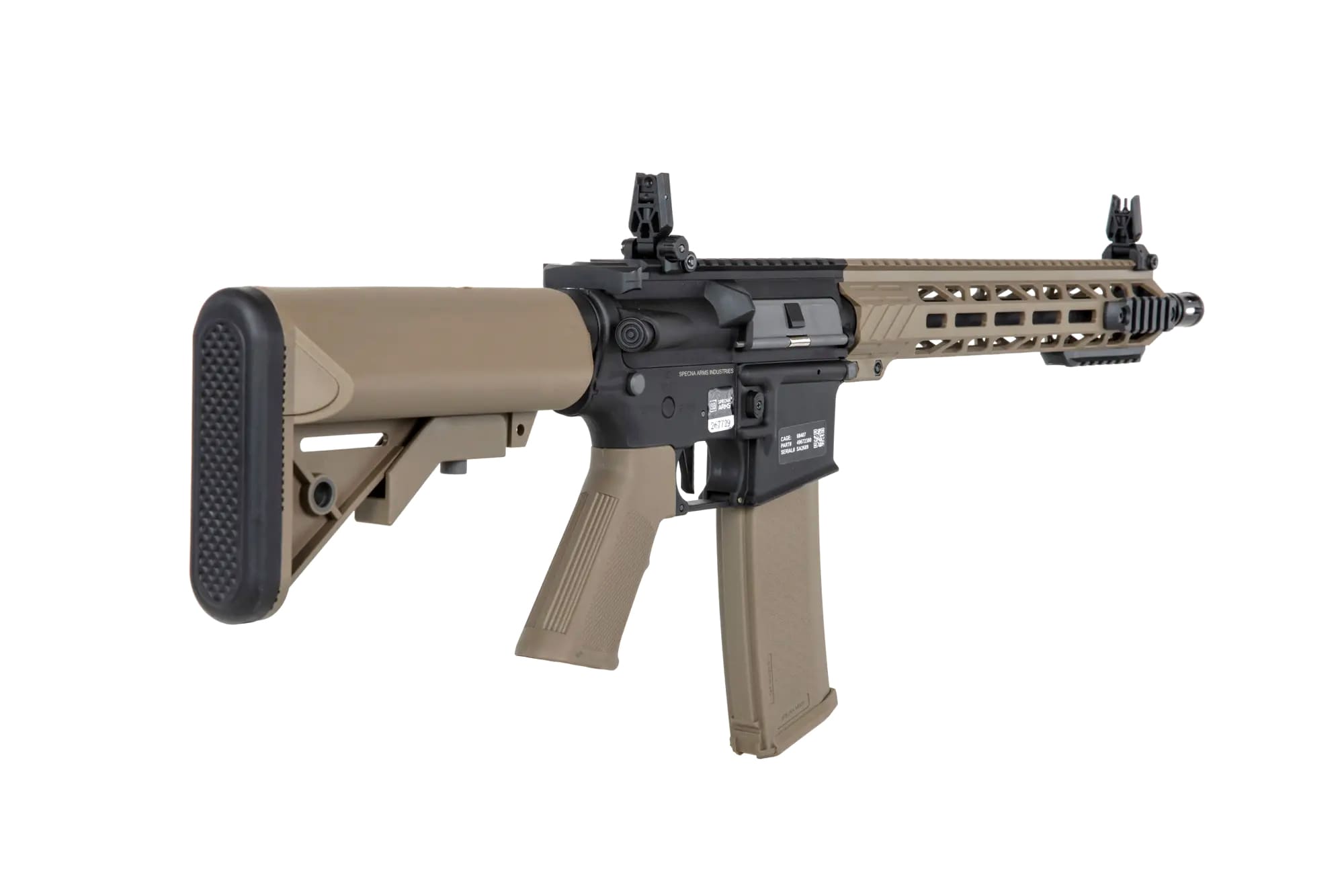 Karabinek szturmowy AEG Specna Arms SA-F09 Flex HAL ETU - Half Tan
